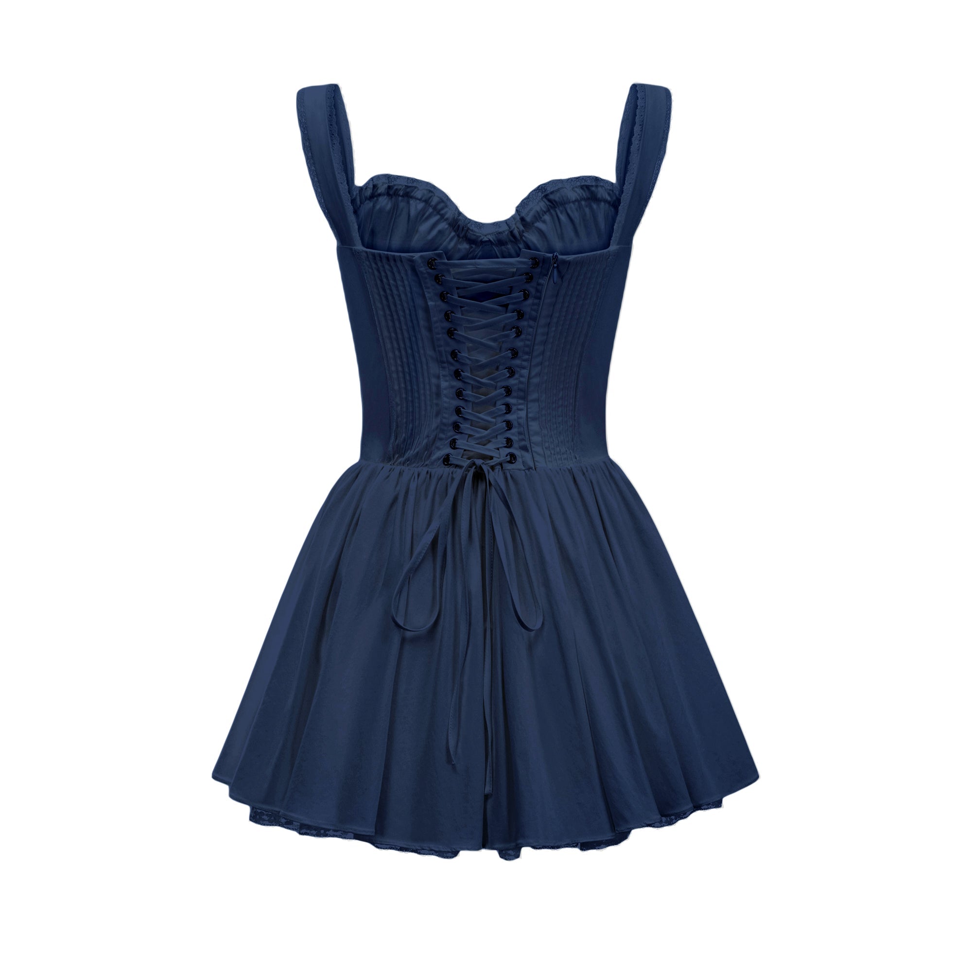 Camille white corset mini dress (Final Sale-US Only)