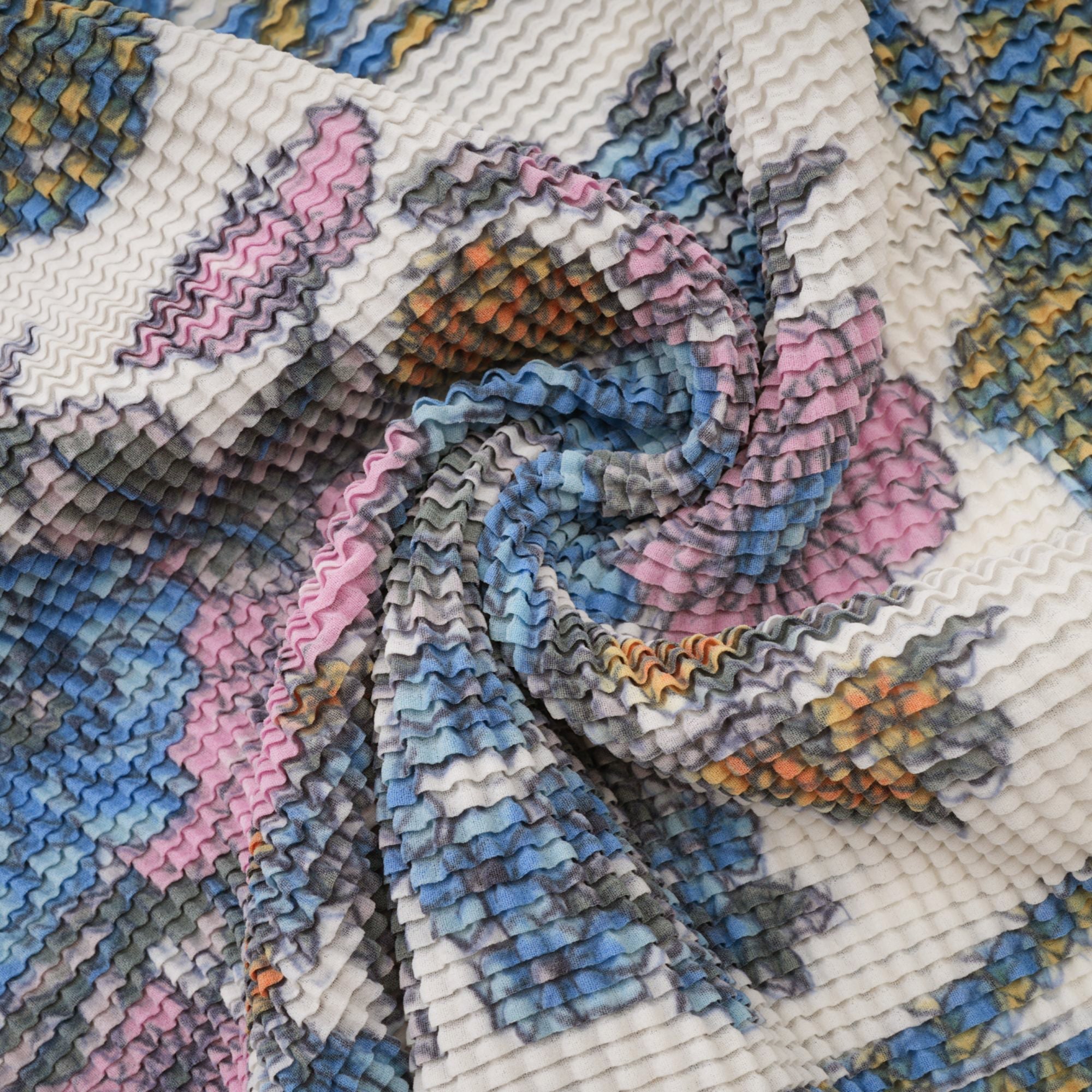 Huguette pattern-print top & skirt matching set (Final Sale-US Only)