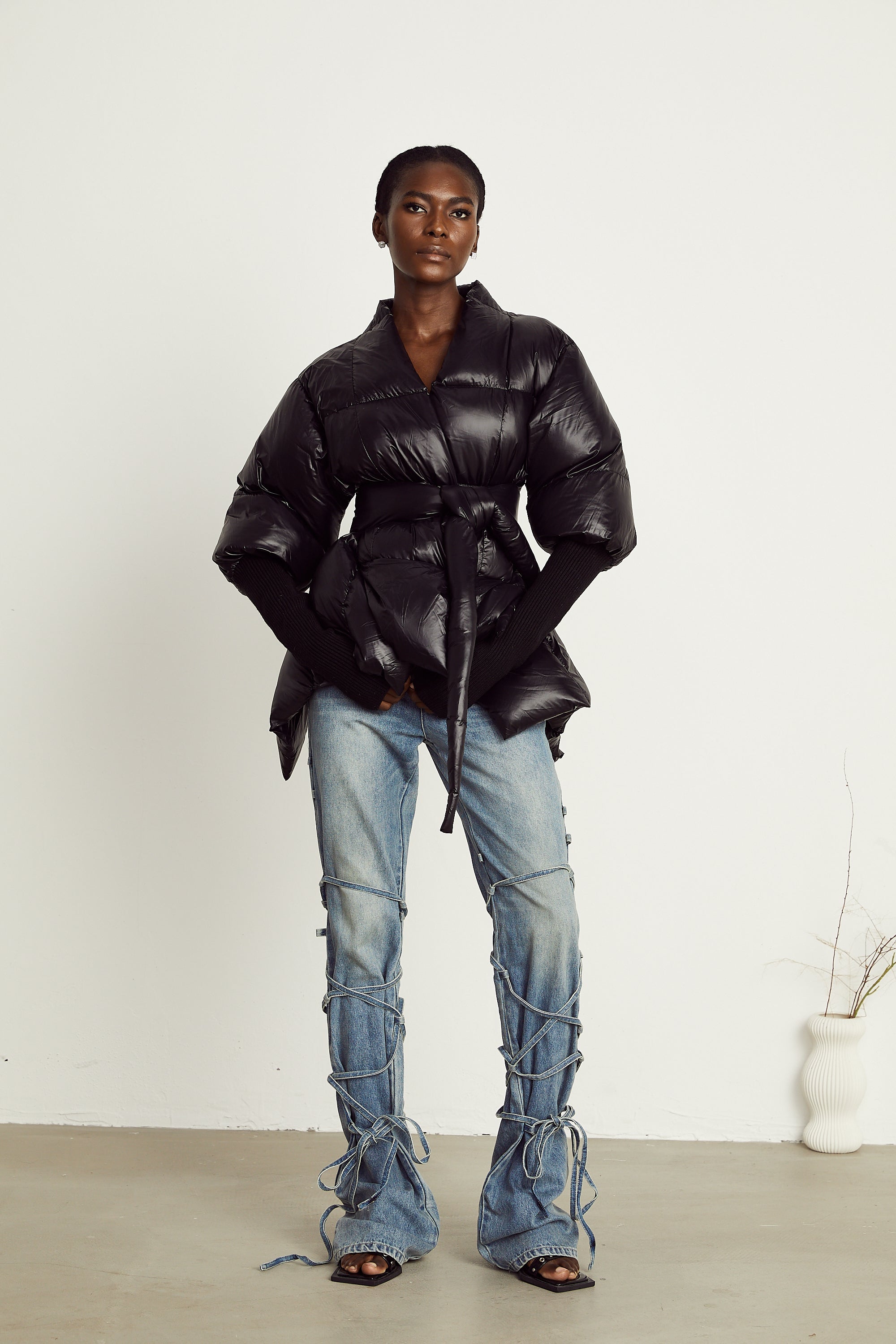 Ghislaine batwing duvet jacket (Final Sale-US Only)