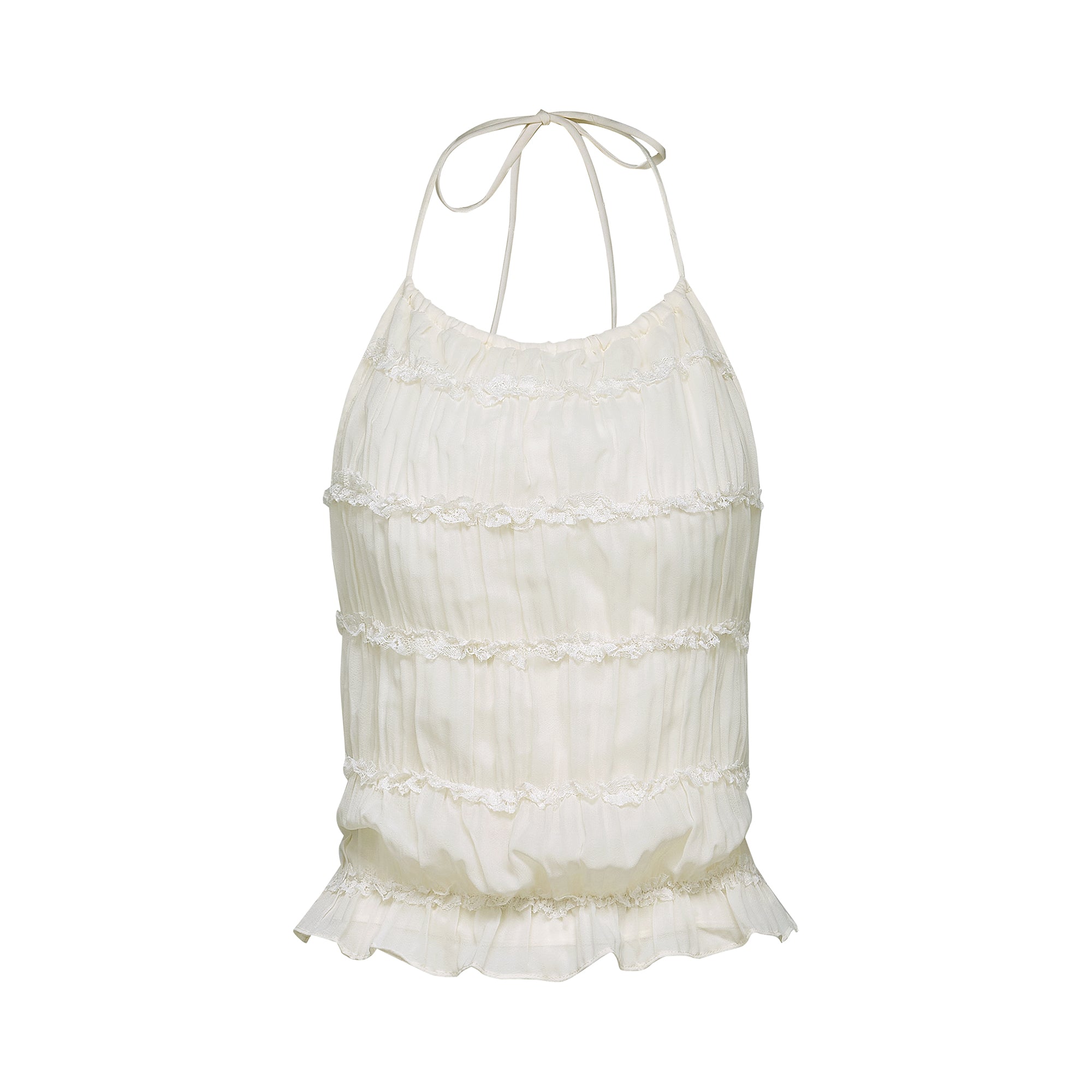 Alyssa pleated top & skirt matching set