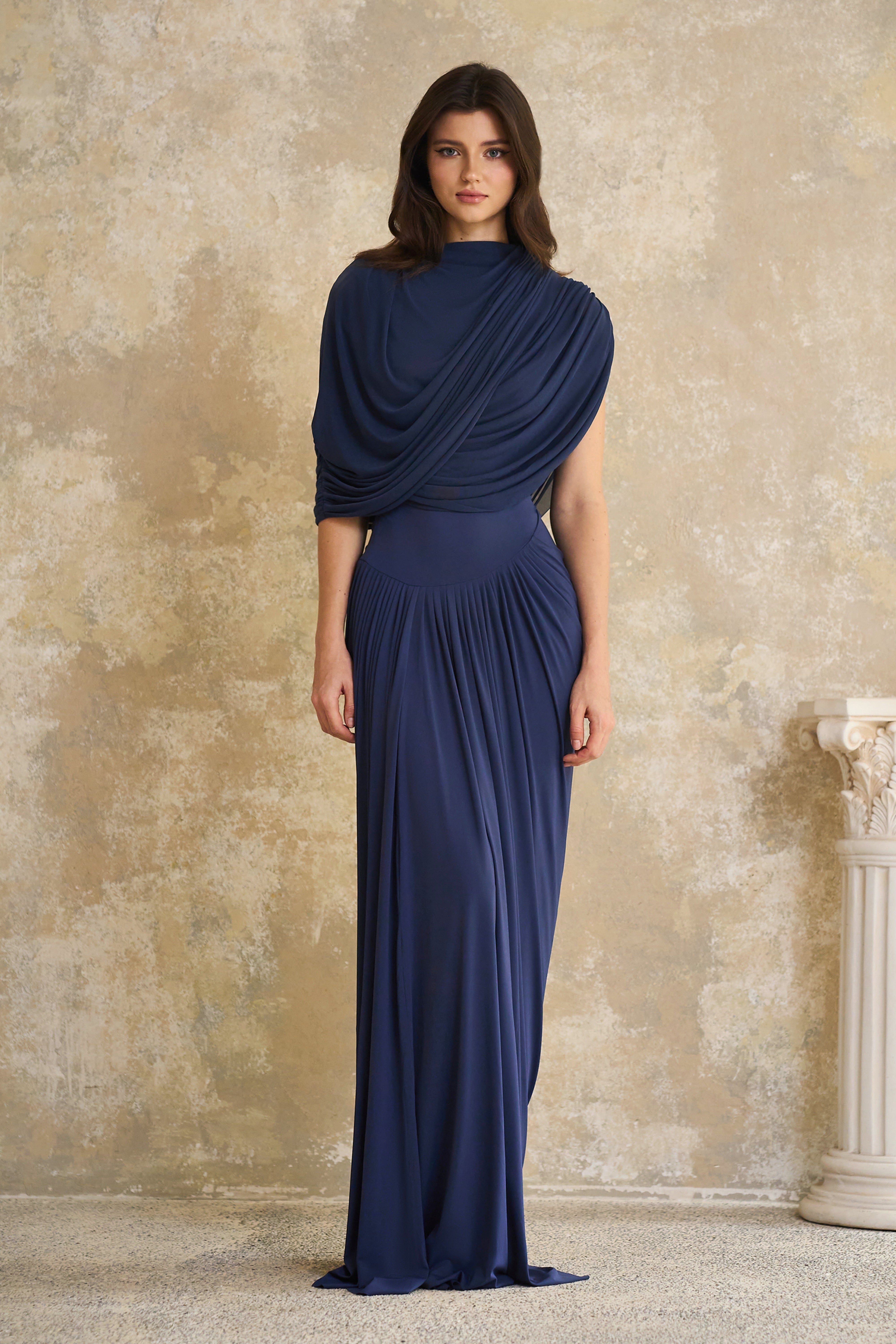 Robe longue Lyra Sapphire Serenity