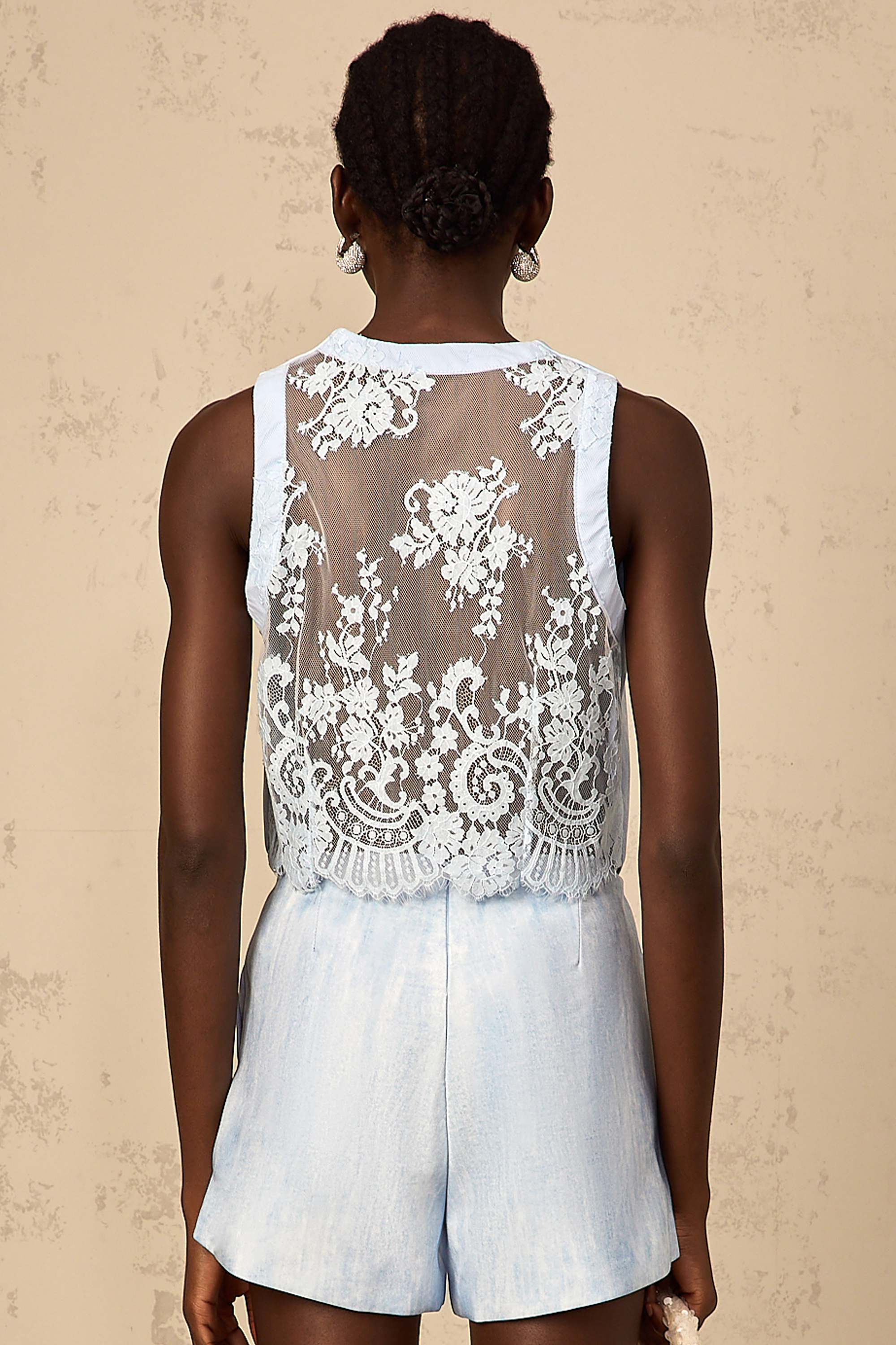 Abbie Light Blue Faded Effect Matching Set