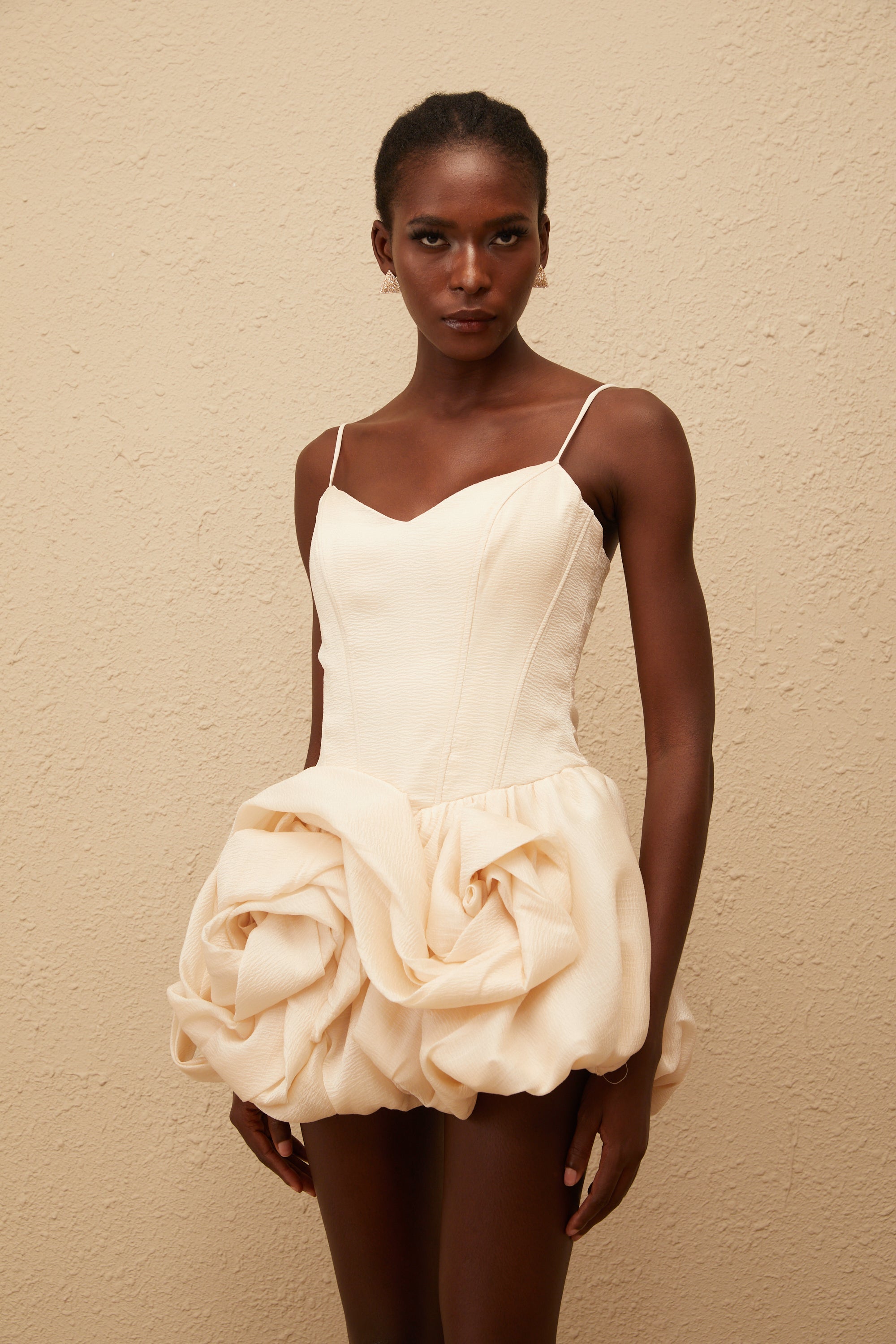 Mini-robe « Petal Bubble » 3D de Melanie Neutral (Vente définitive)
