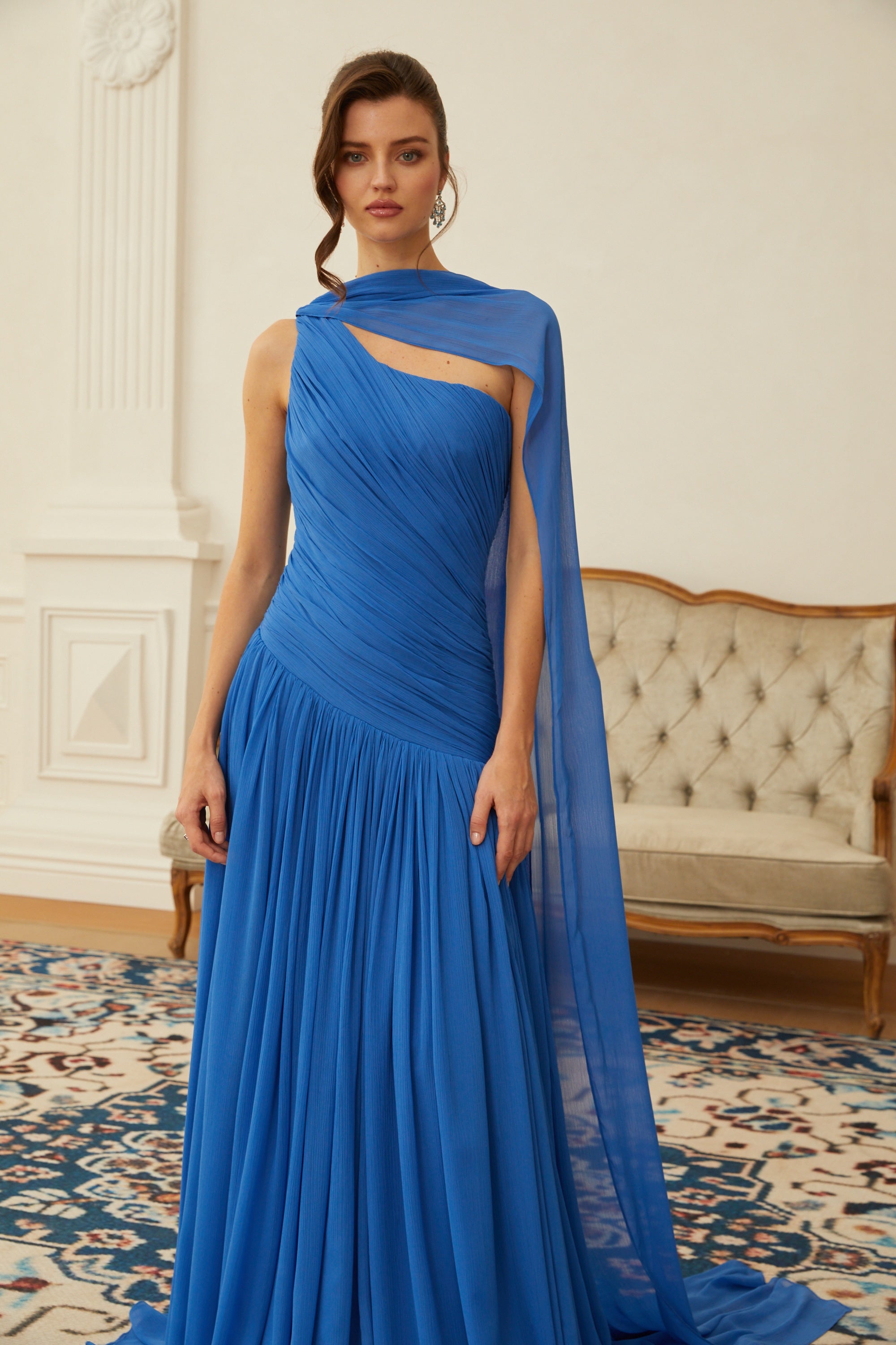 Ruched Maxi Dress