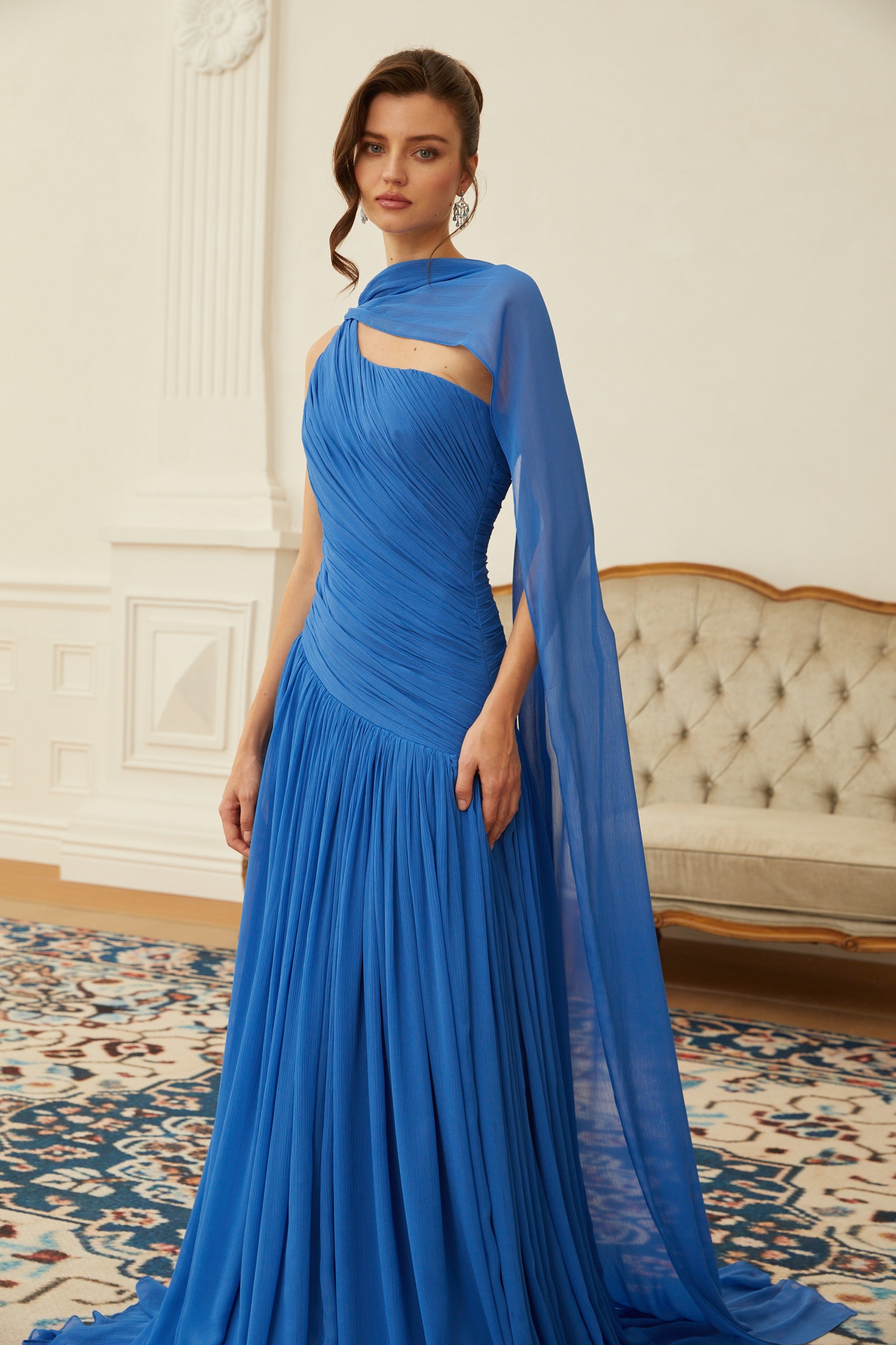 Ruched Maxi Dress