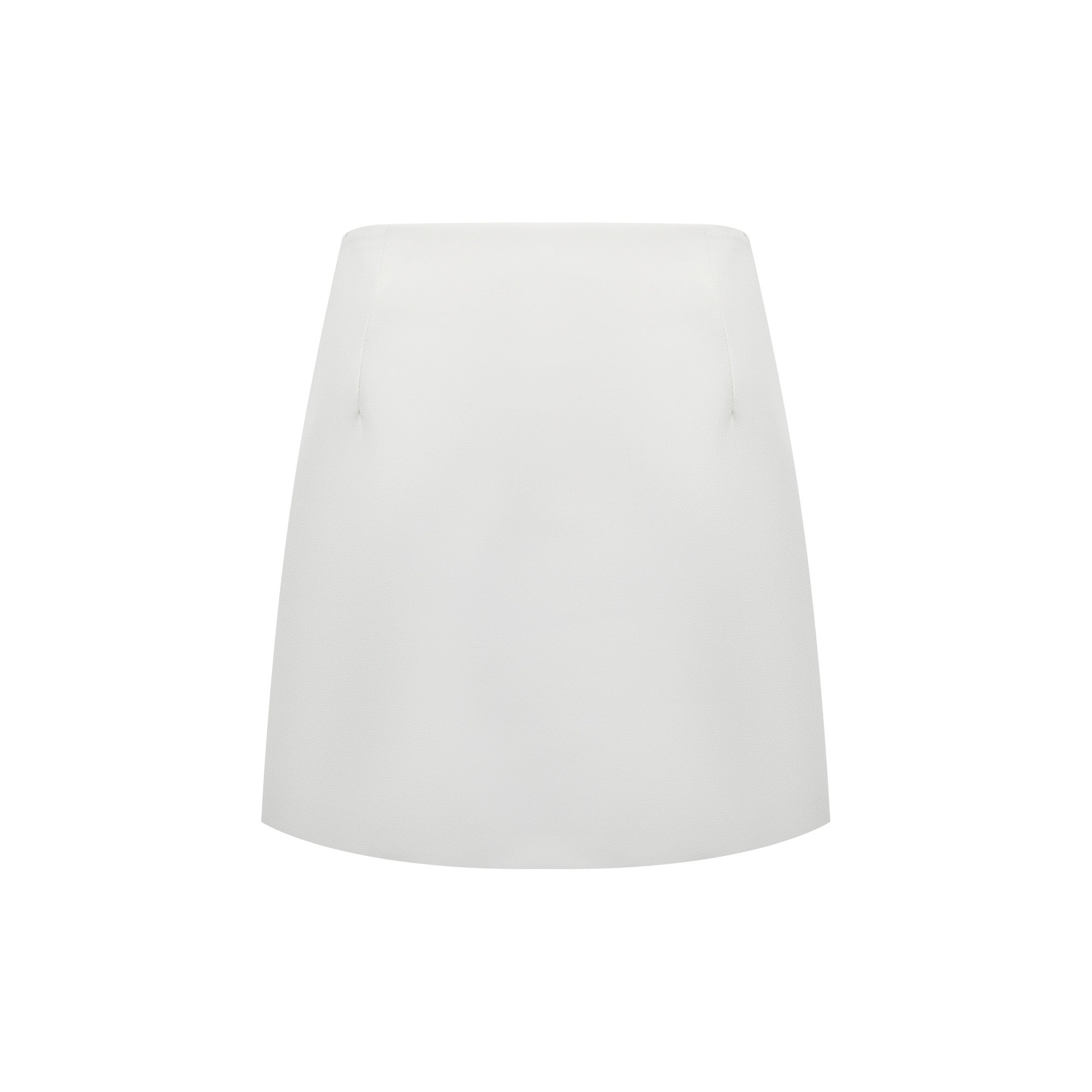 Adriana White Barrel Design Jacket & Skirt Set (Final Sale-US Only)