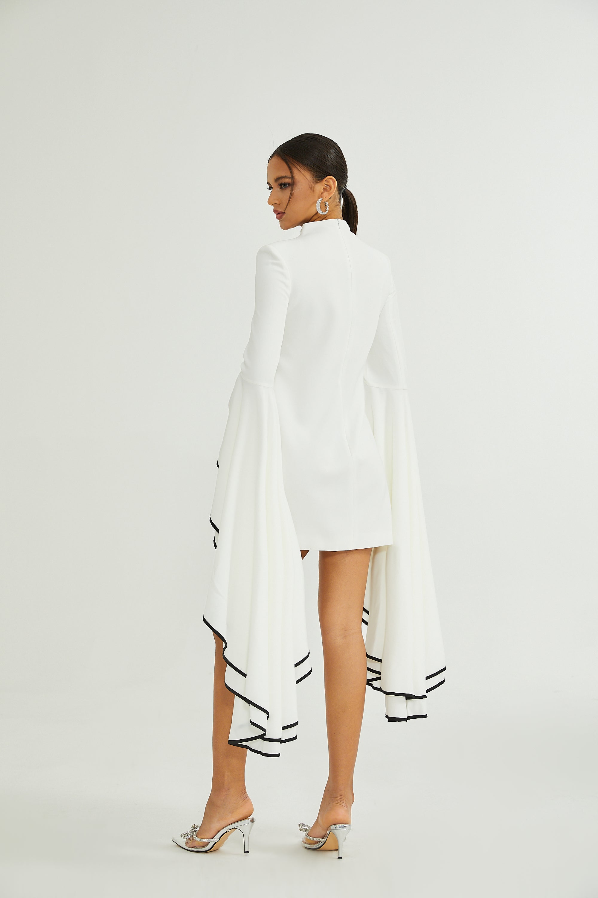 Madeleine ruffle-sleeve dress (Final Sale)