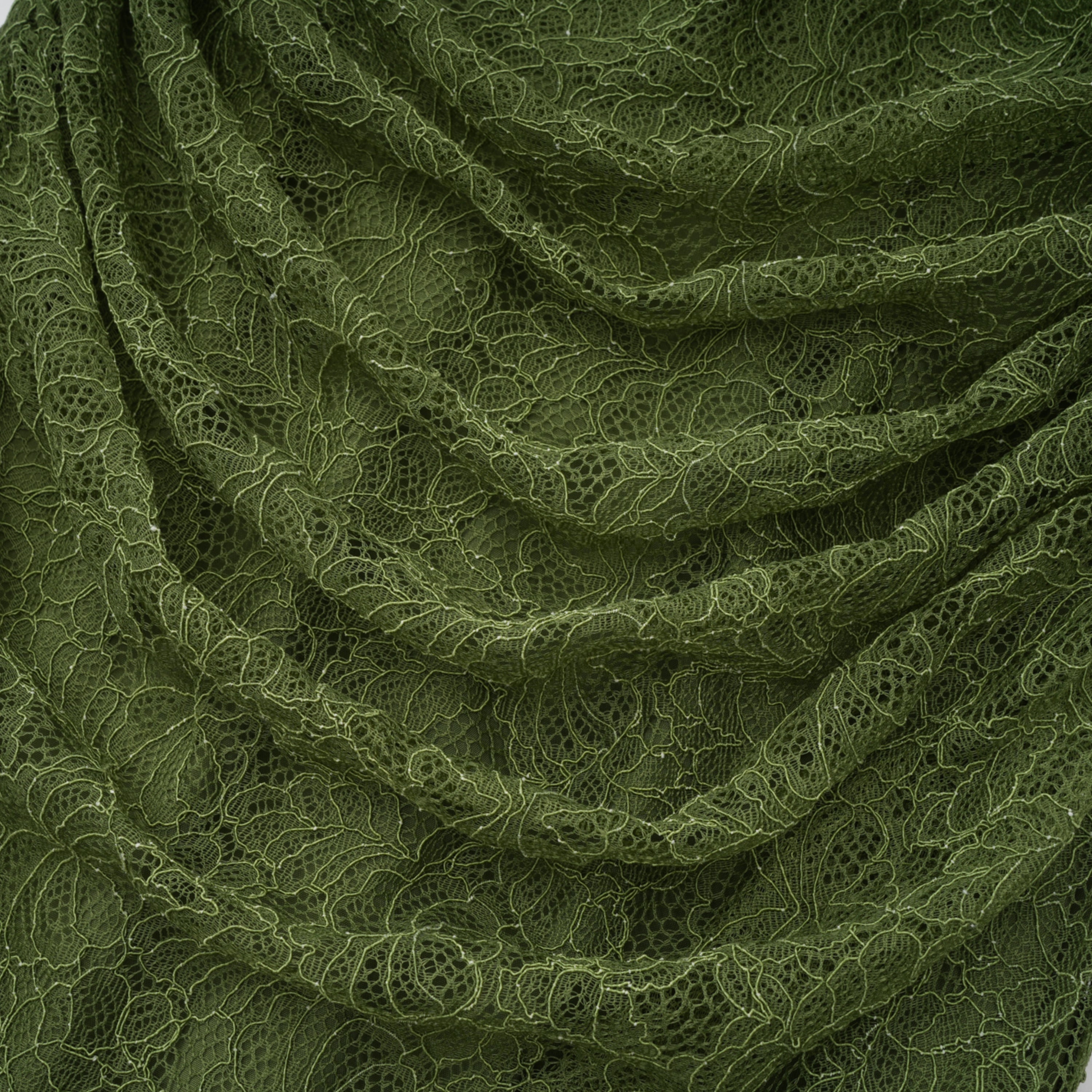 Sage green strapless maxi dress featuring a beaded neckline and draped corset bodice