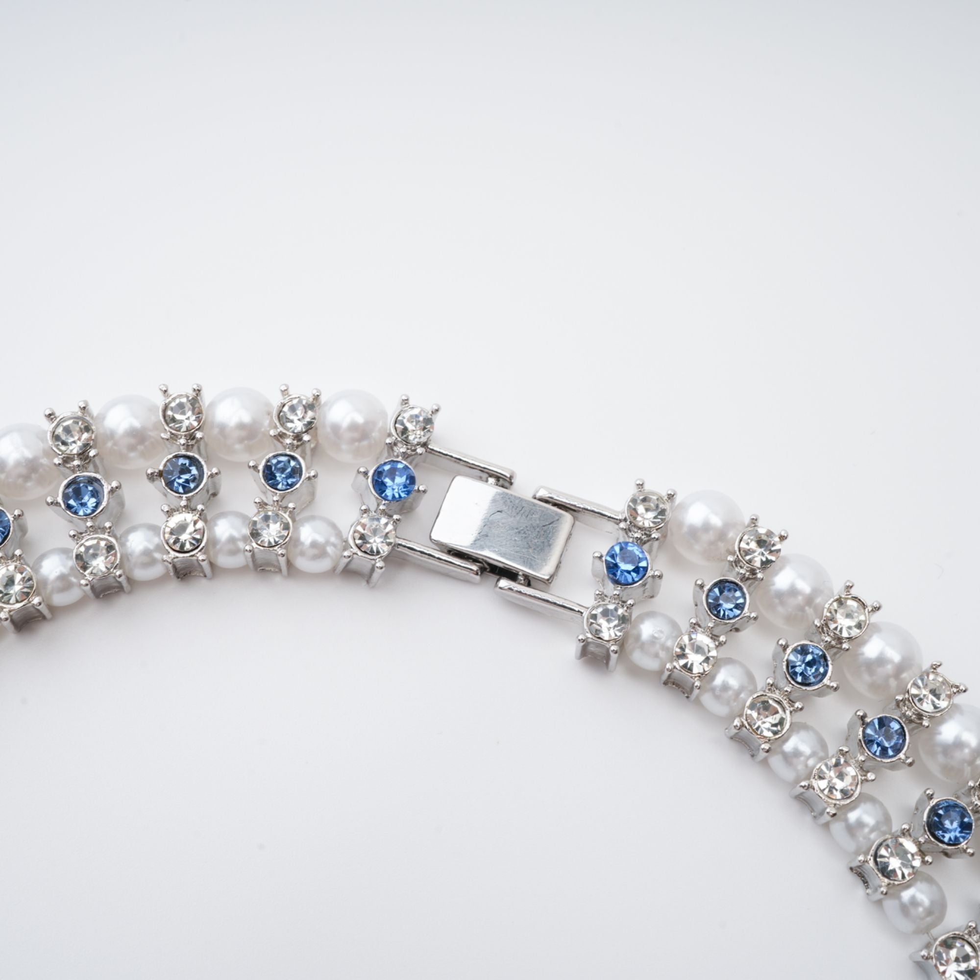 Alana crystal-embellished faux-pearl necklace (Final Sale)
