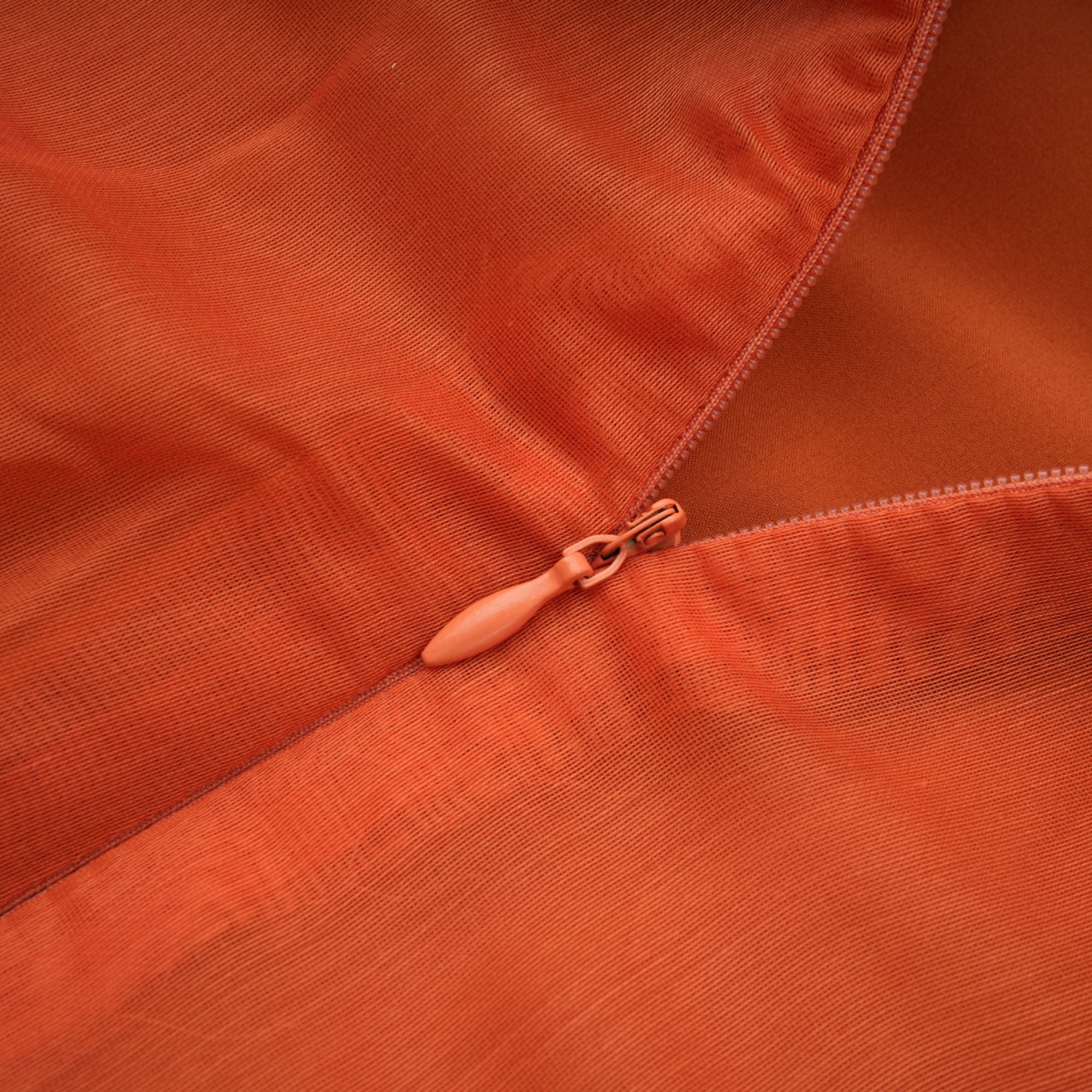 Carrie Orange Halterneck Flounced Maxi Dress (Final Sale-US Only)