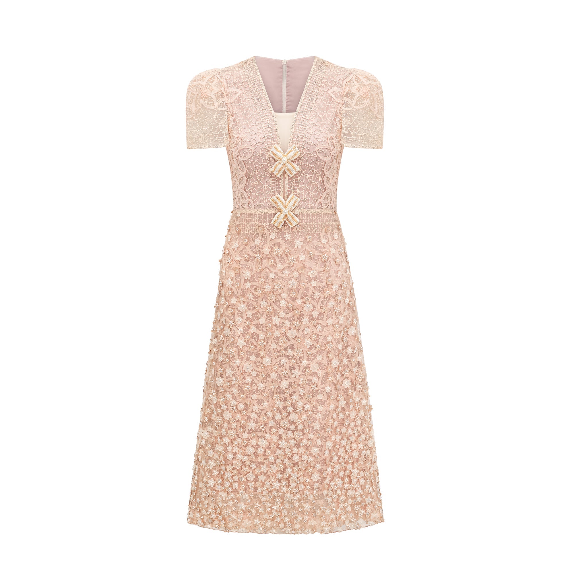 Crochet Midi Dress