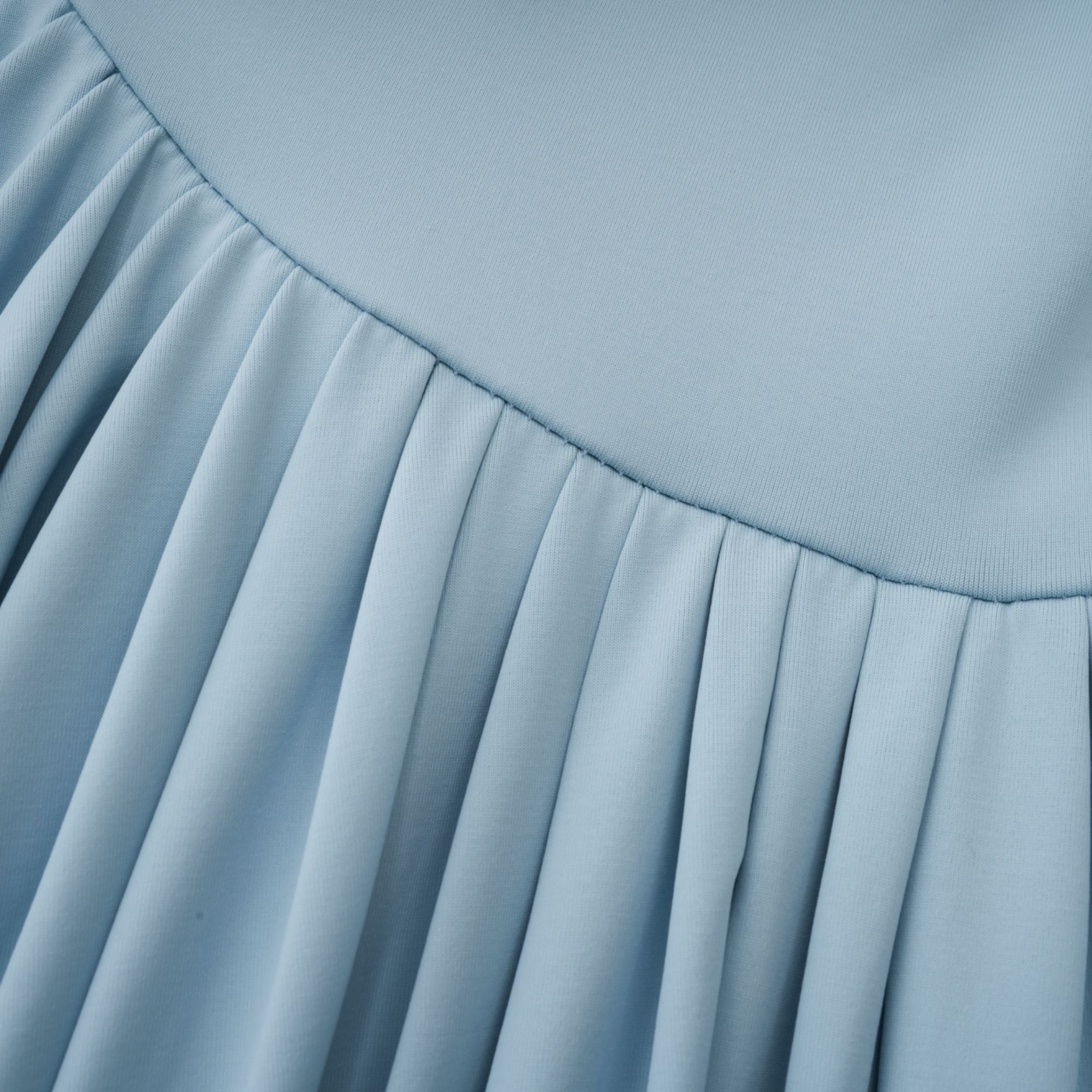 Asymmetrical Pleated Maxi Dress