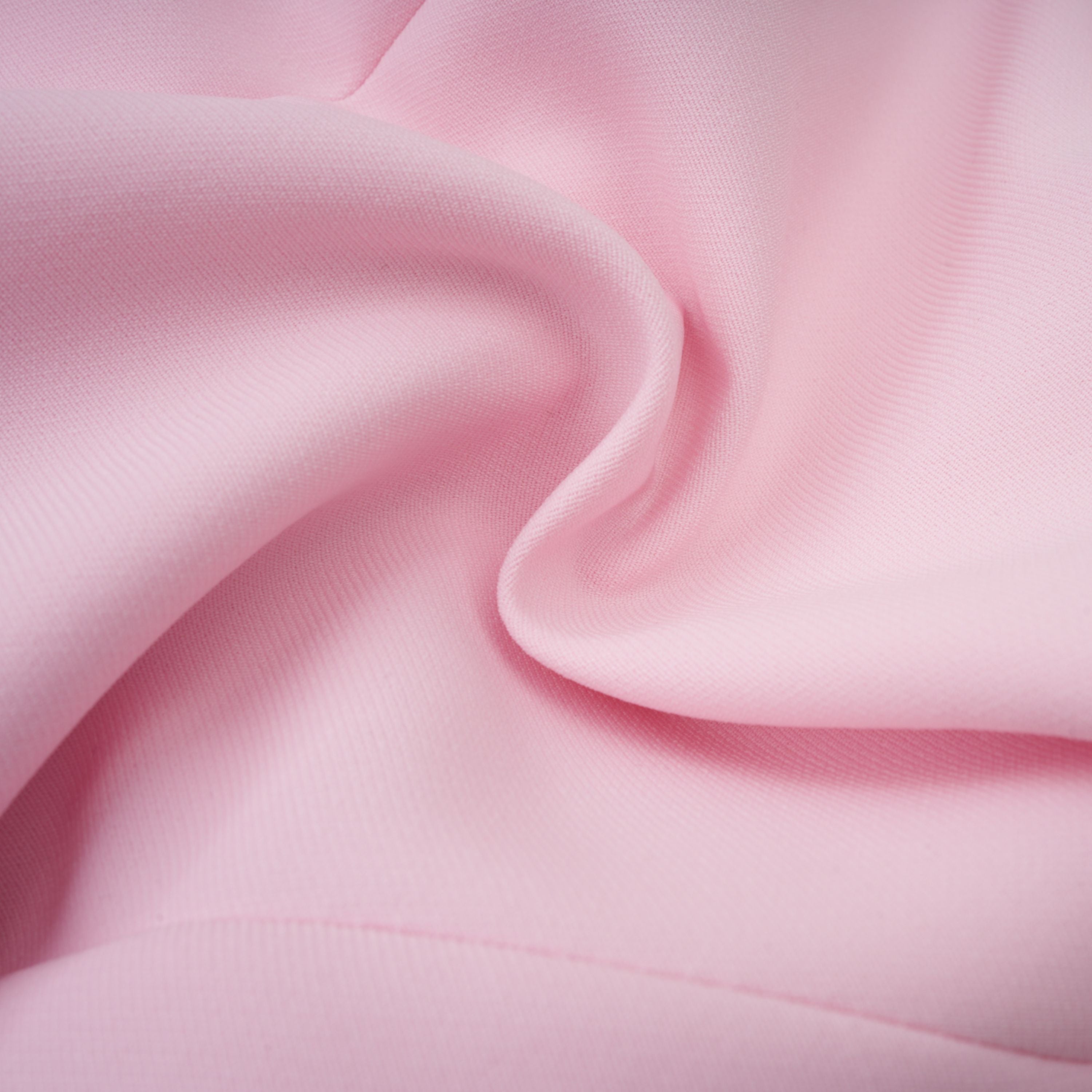 Mini-robe-blazer Freja rose à bordure de plumes