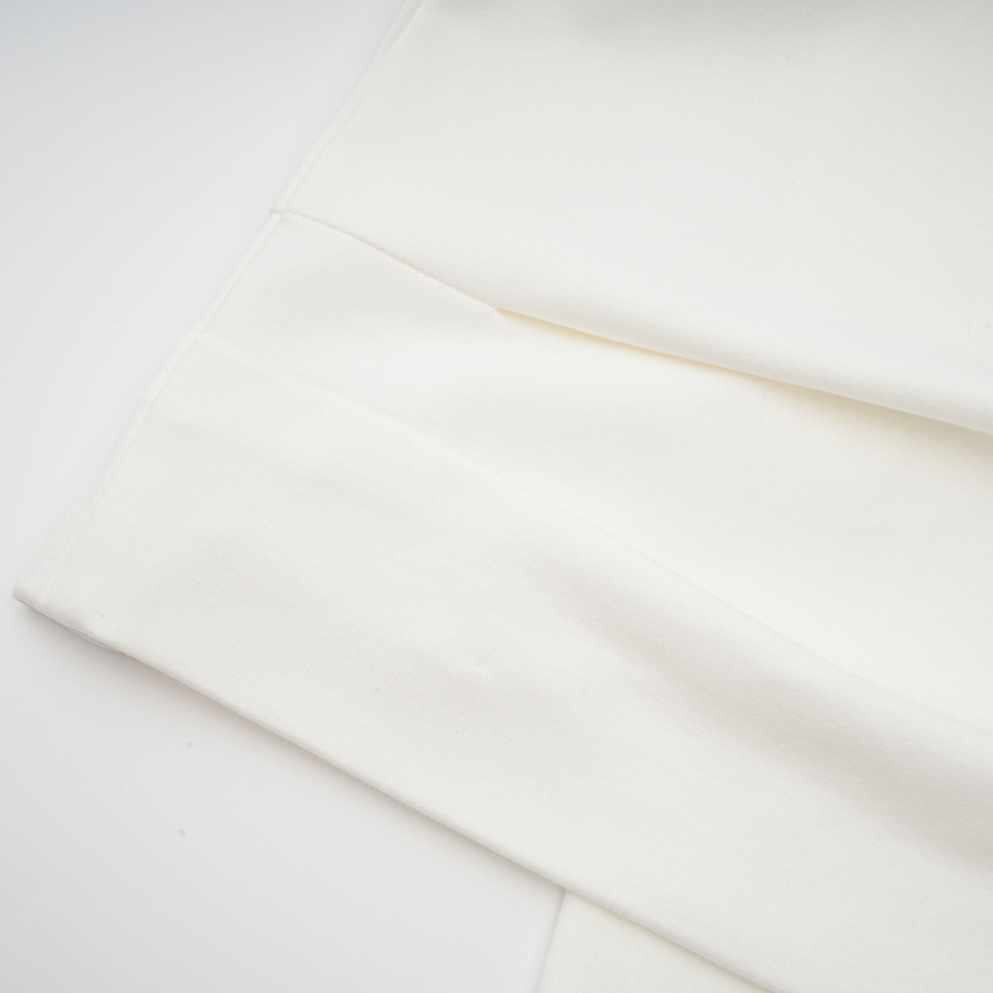 Hanna white ruched cropped top (Final Sale)