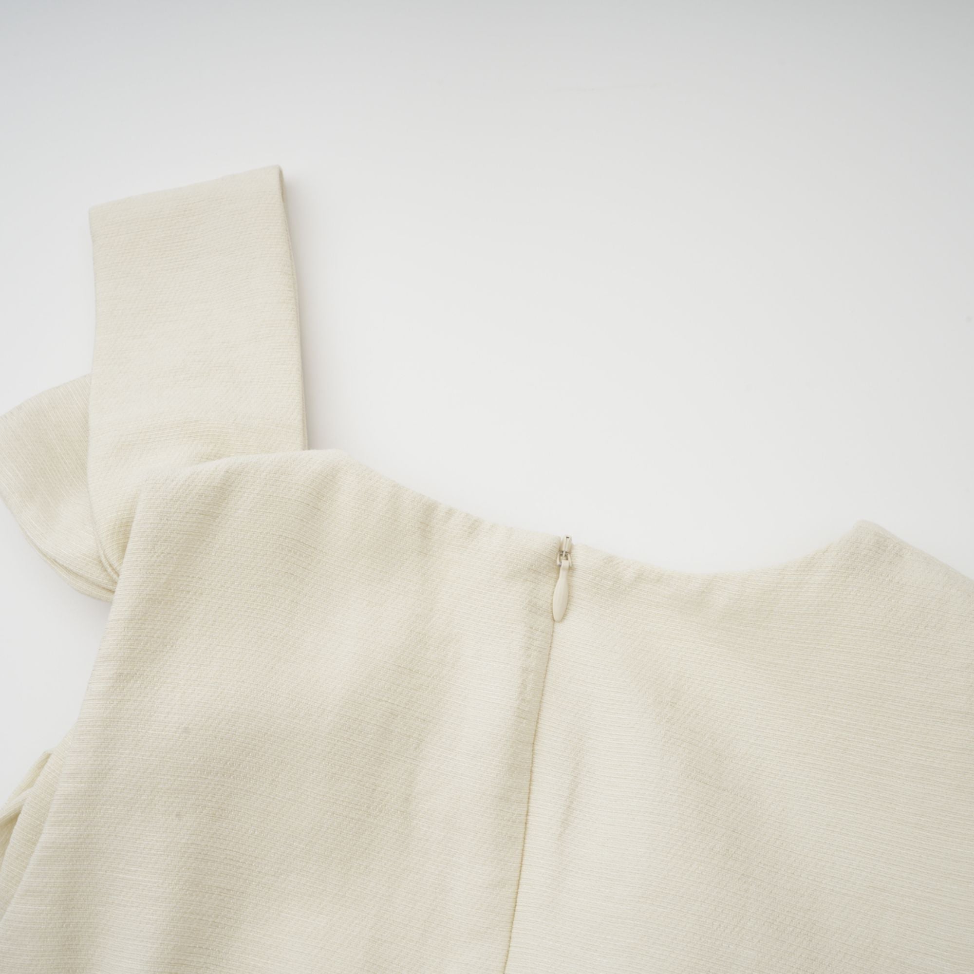 Thérèse bowknot tulle-panelling midi dress in White (Final Sale-US Only)