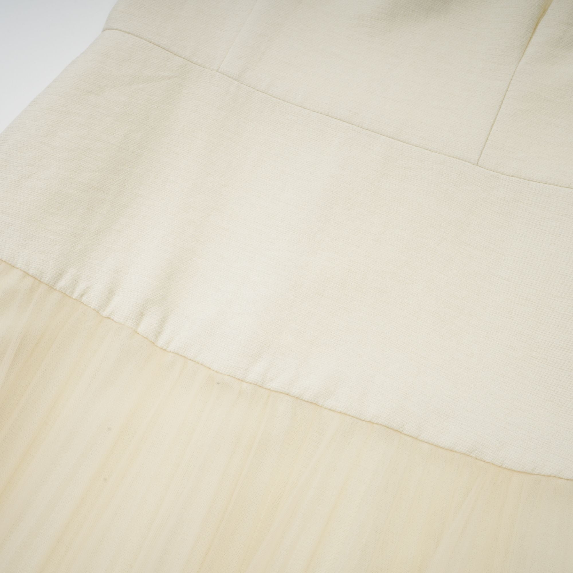 Thérèse bowknot tulle-panelling midi dress in White (Final Sale-US Only)