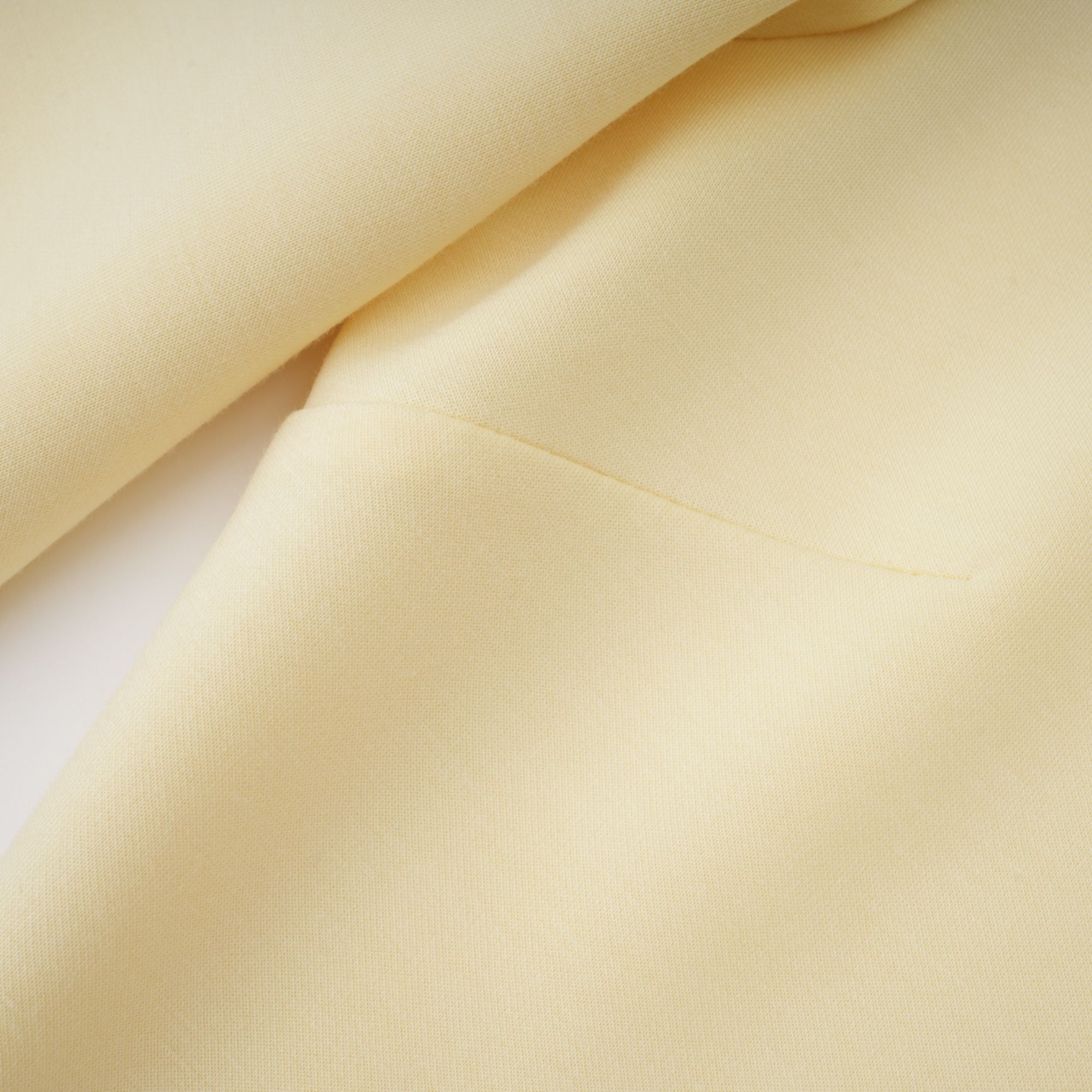 Light yellow long-sleeve maxi dress with a matching beaded cape overlay
