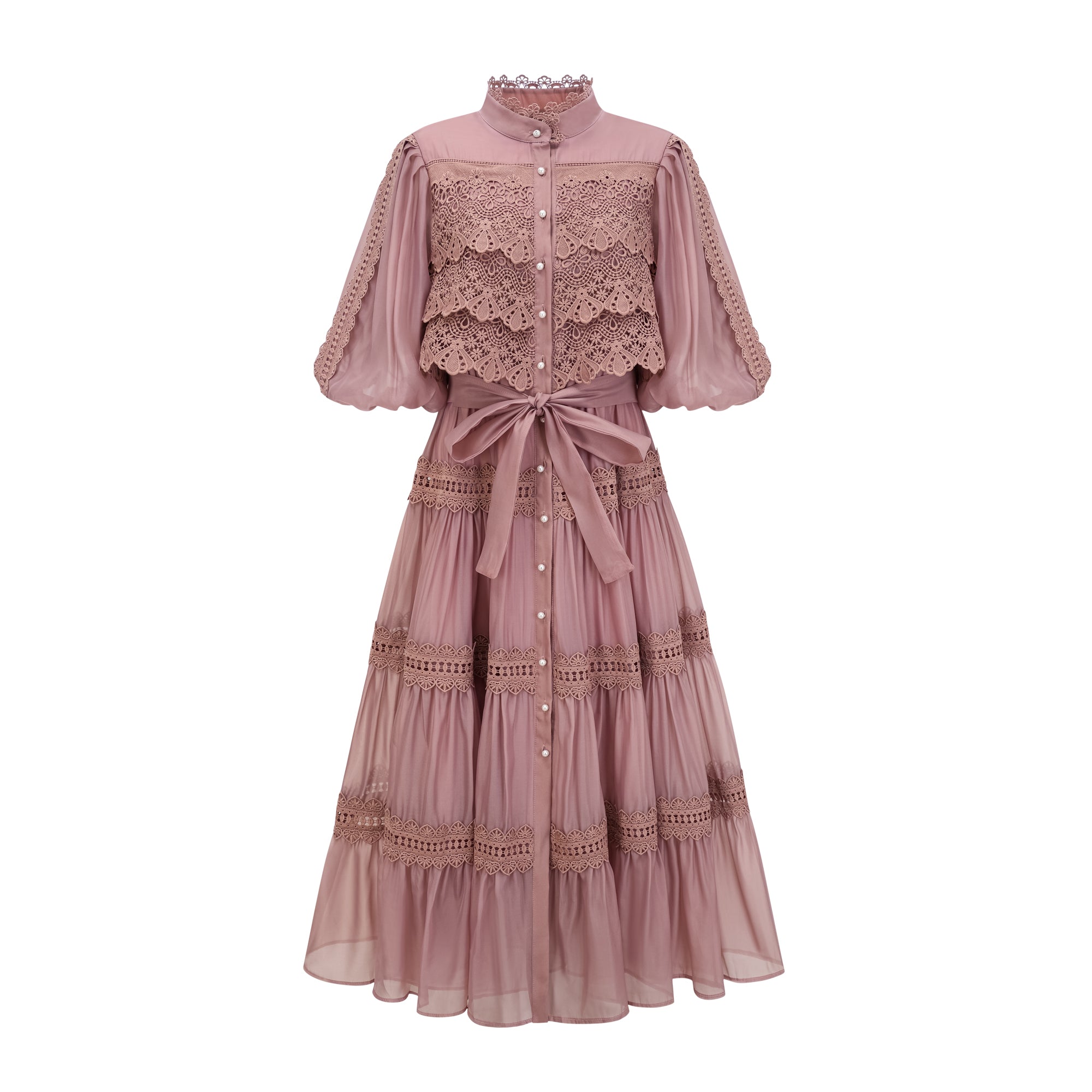 Tiered Midi Dress
