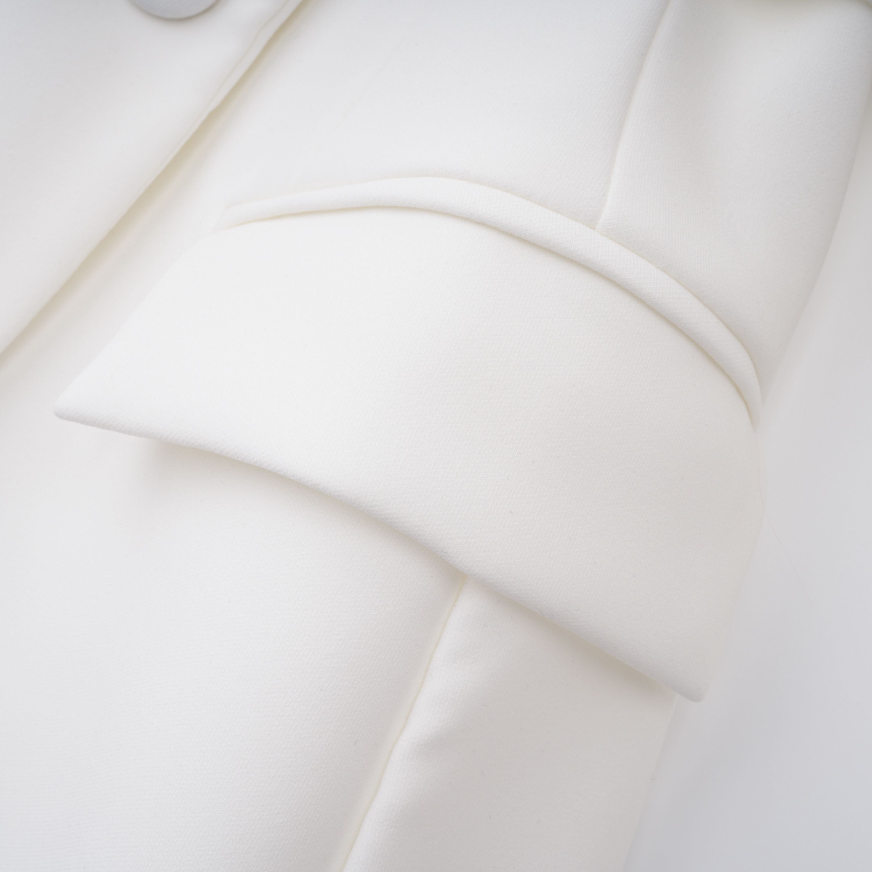 Robe-blazer à double boutonnage Osanne White