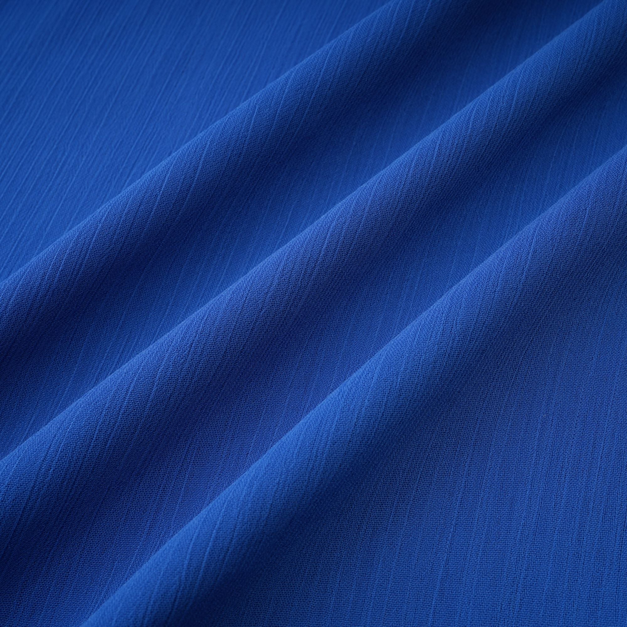 Faustine Blue Cape Design Ruched Maxi Dress (Final Sale)