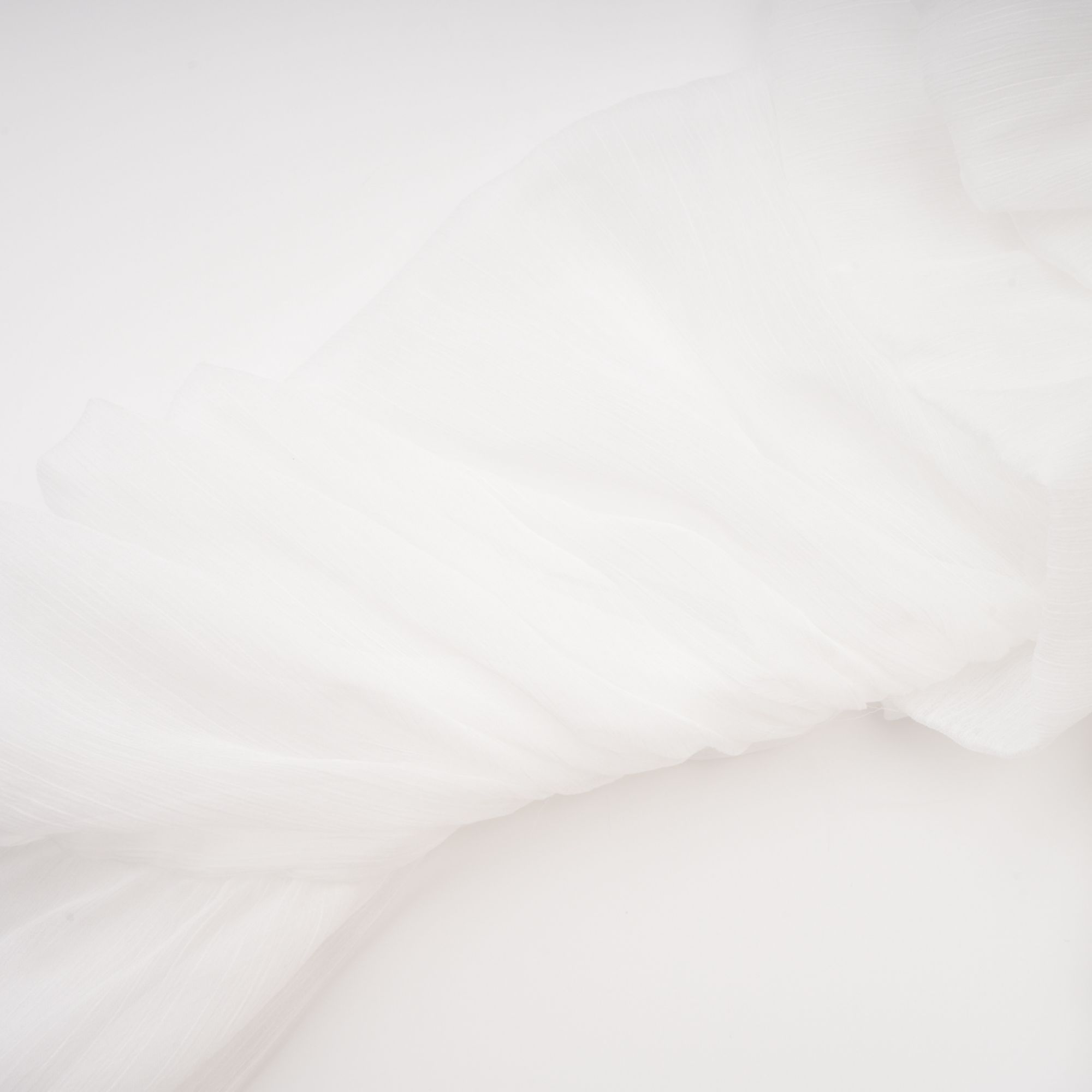 فستان قصير غير متماثل من Déotille White (بيع نهائي - الولايات المتحدة فقط)