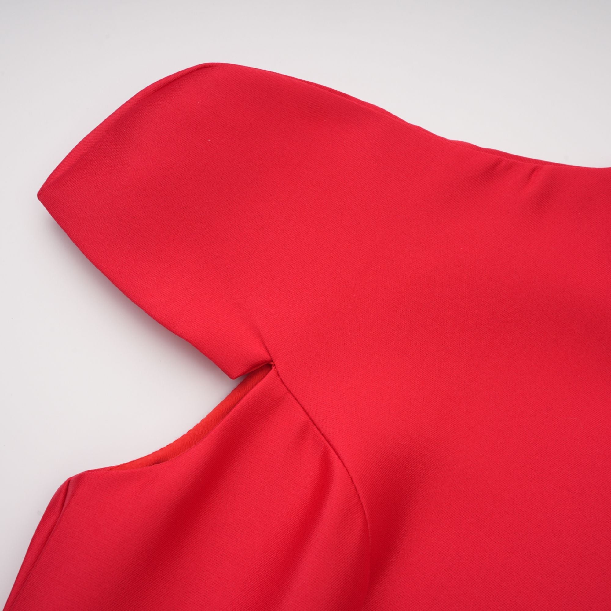 Robe midi Aventin Red Godet Design