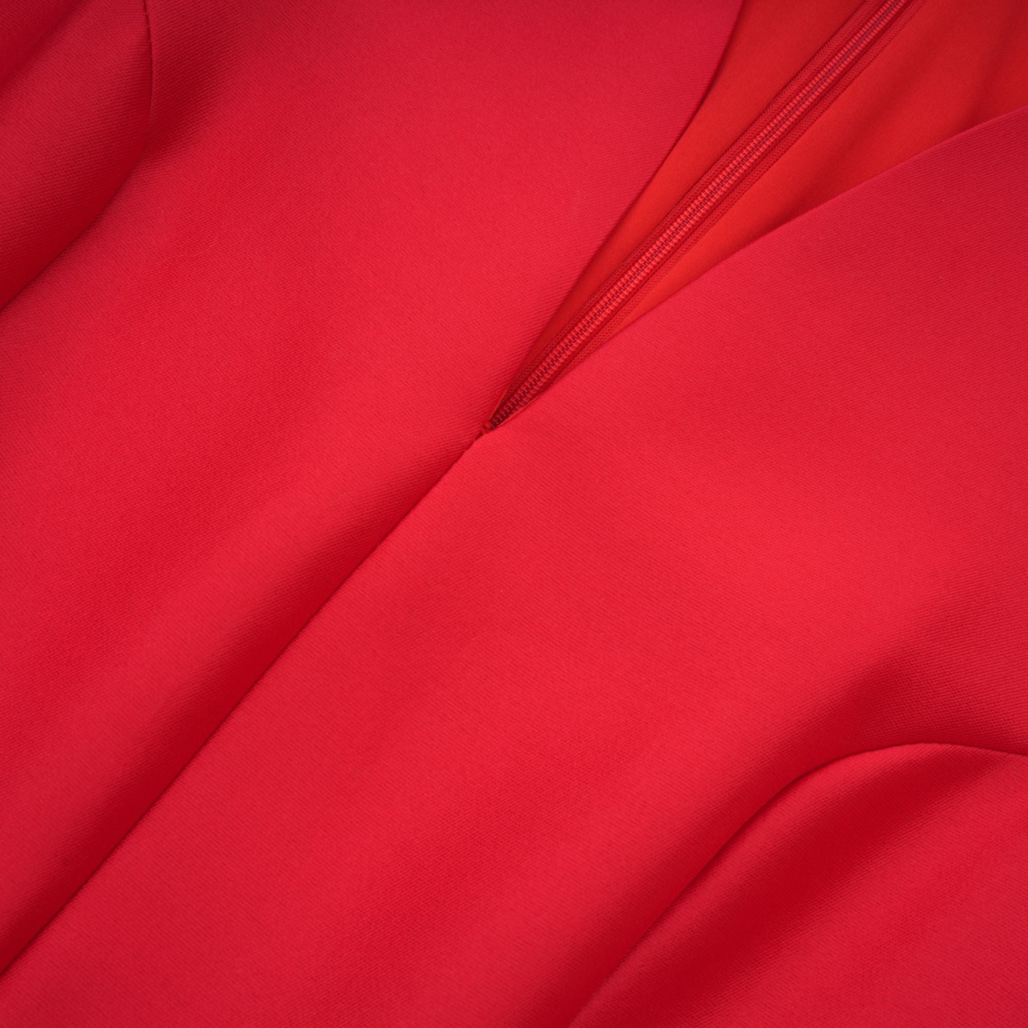 Robe midi Aventin Red Godet Design