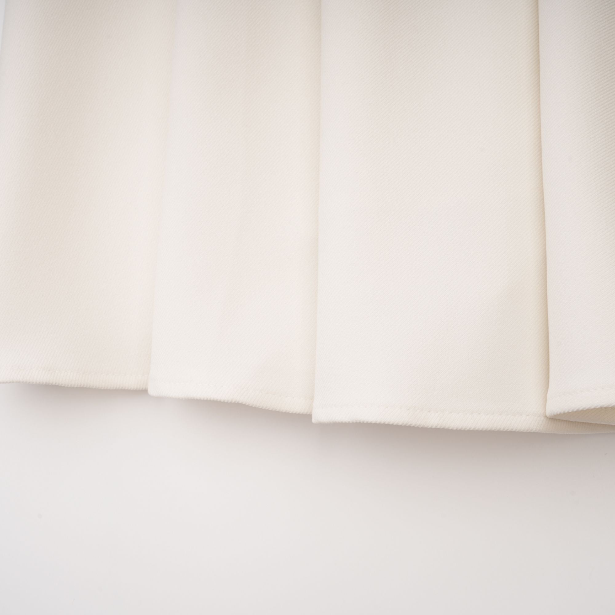 Faux Pearl Jacket & Pleated Skirt Set