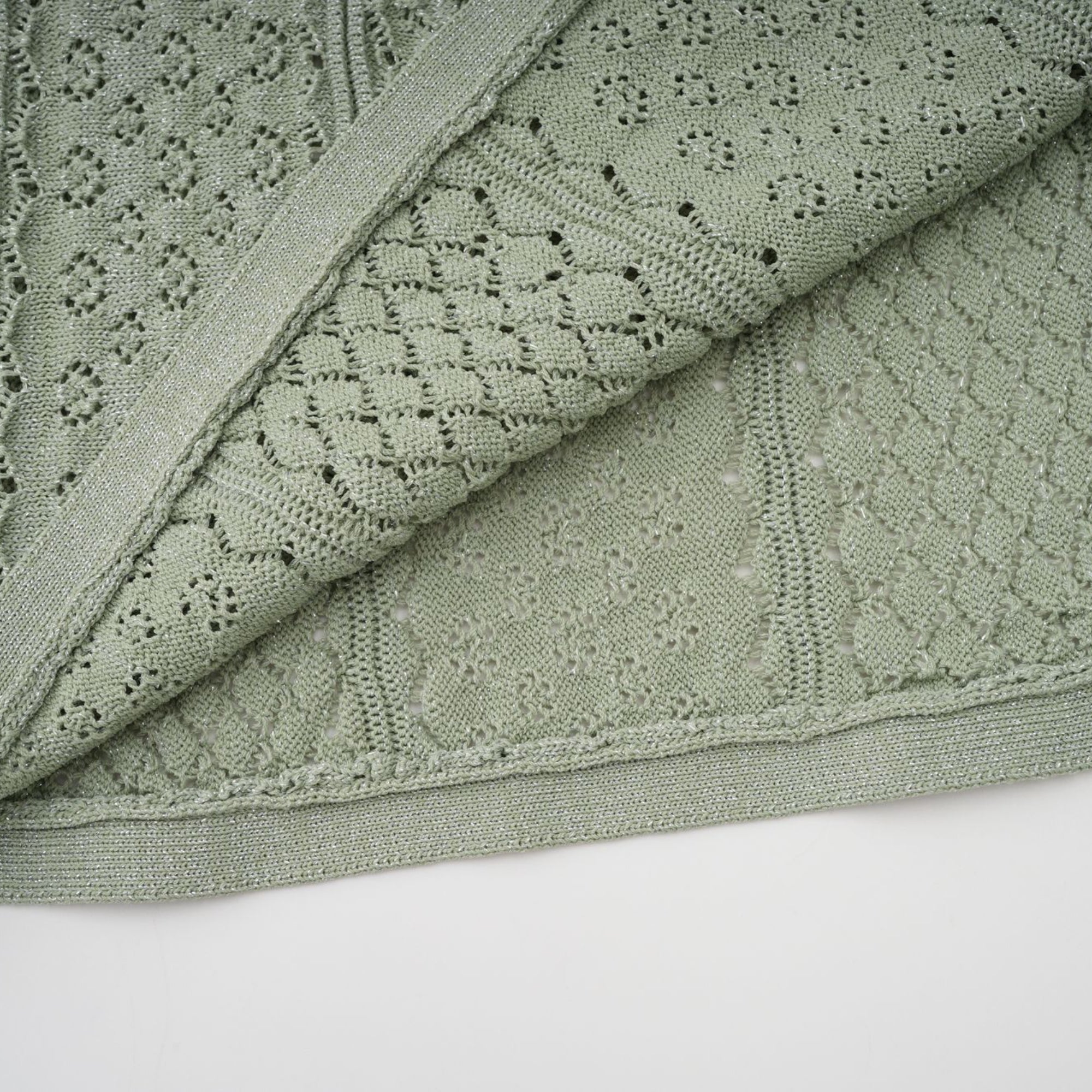 Siena shirred crochet-knit maxi dress (Final Sale-US Only)