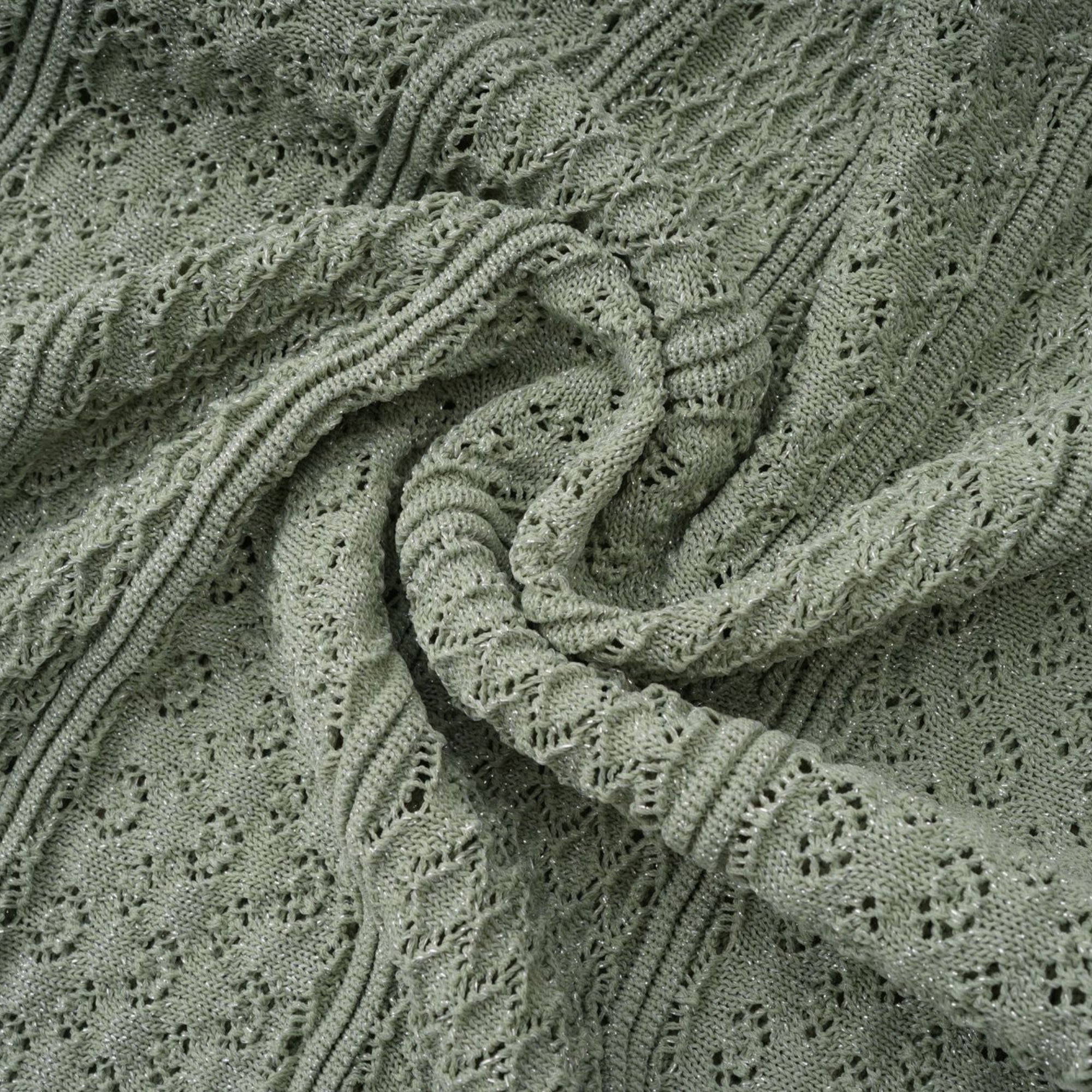 Siena shirred crochet-knit maxi dress (Final Sale-US Only)