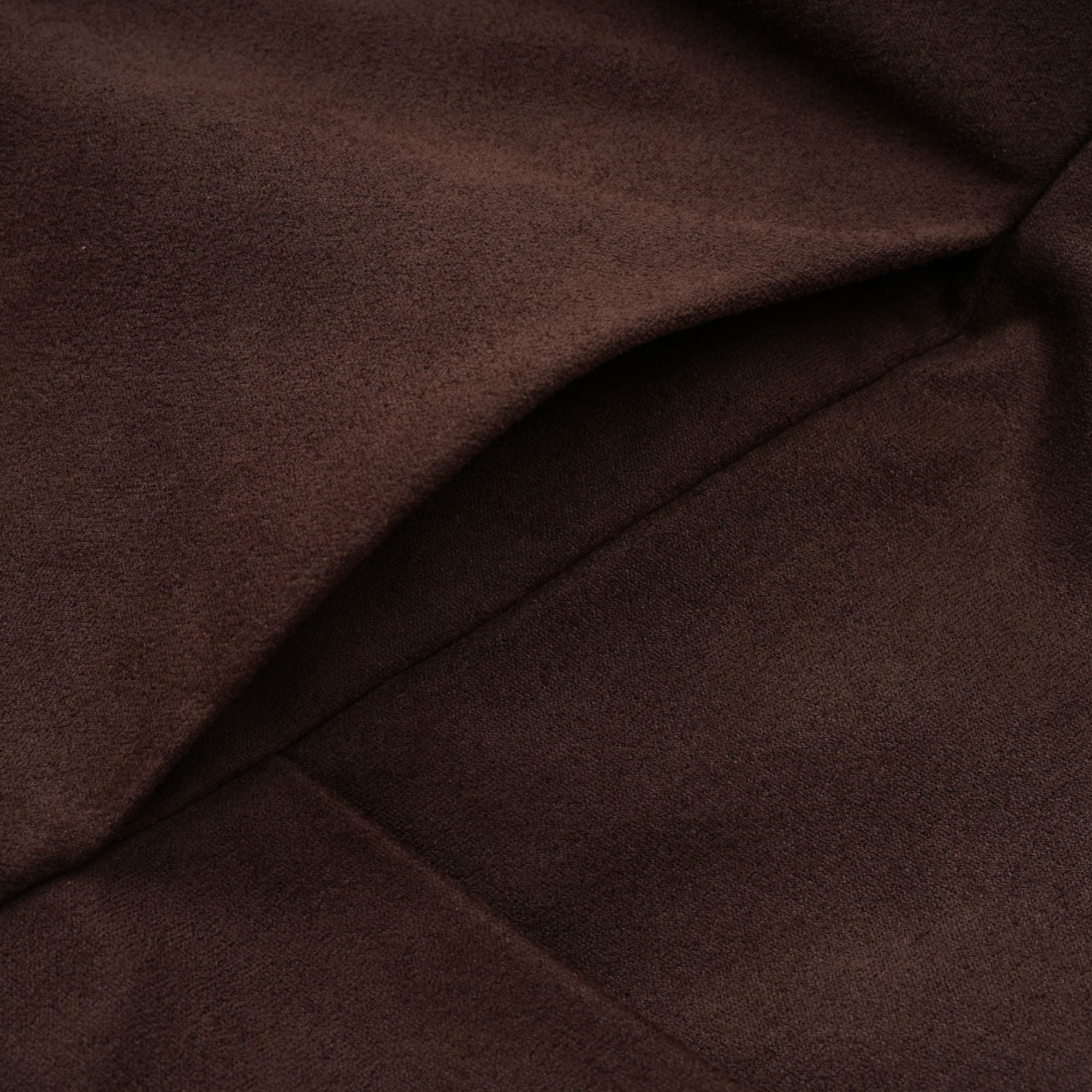 Ensemble haut et short à ourlet bouffant en daim Chaney Brown (Vente définitive - États-Unis uniquement)