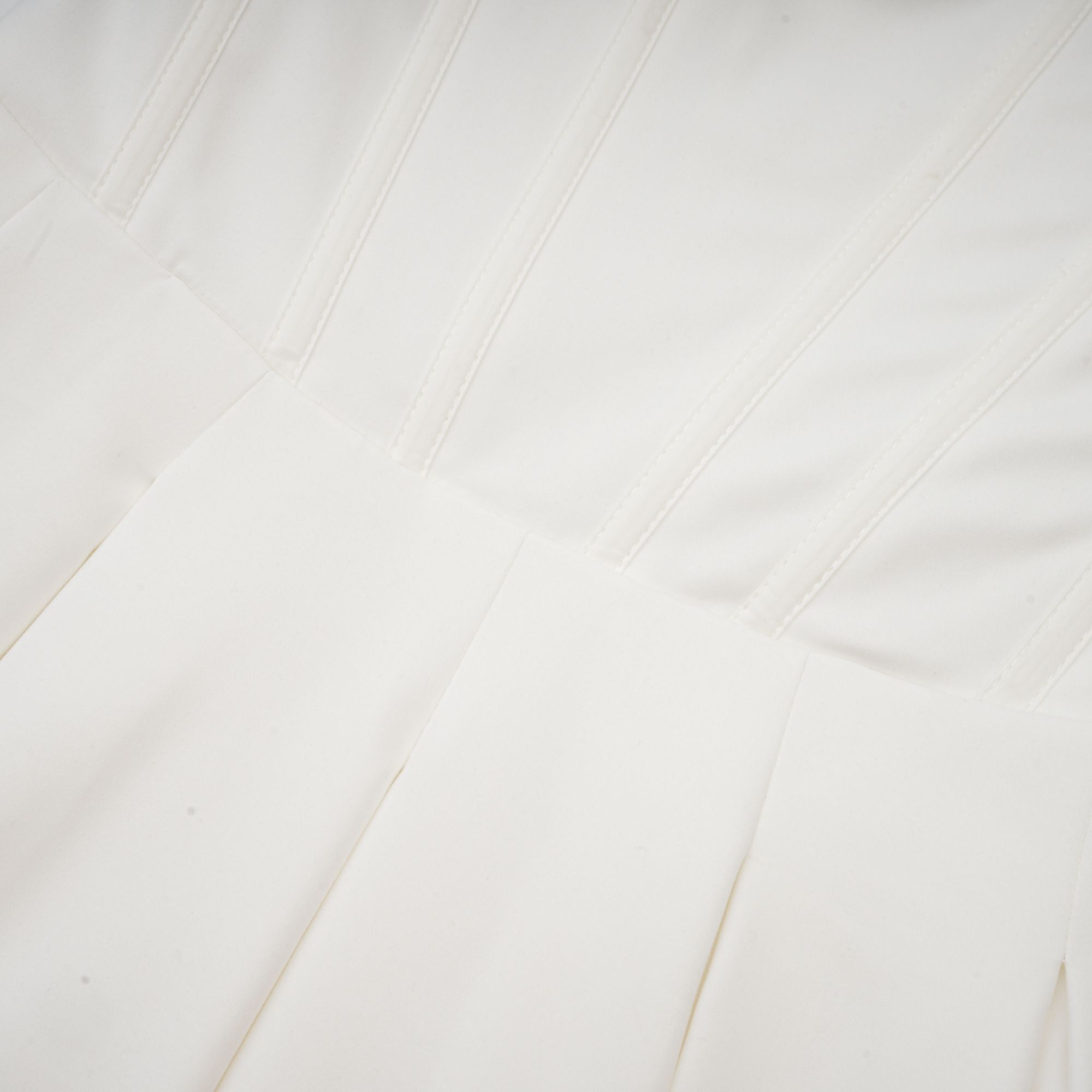 Katherine off-shoulder corset midi dress in White (Final Sale-US Only)