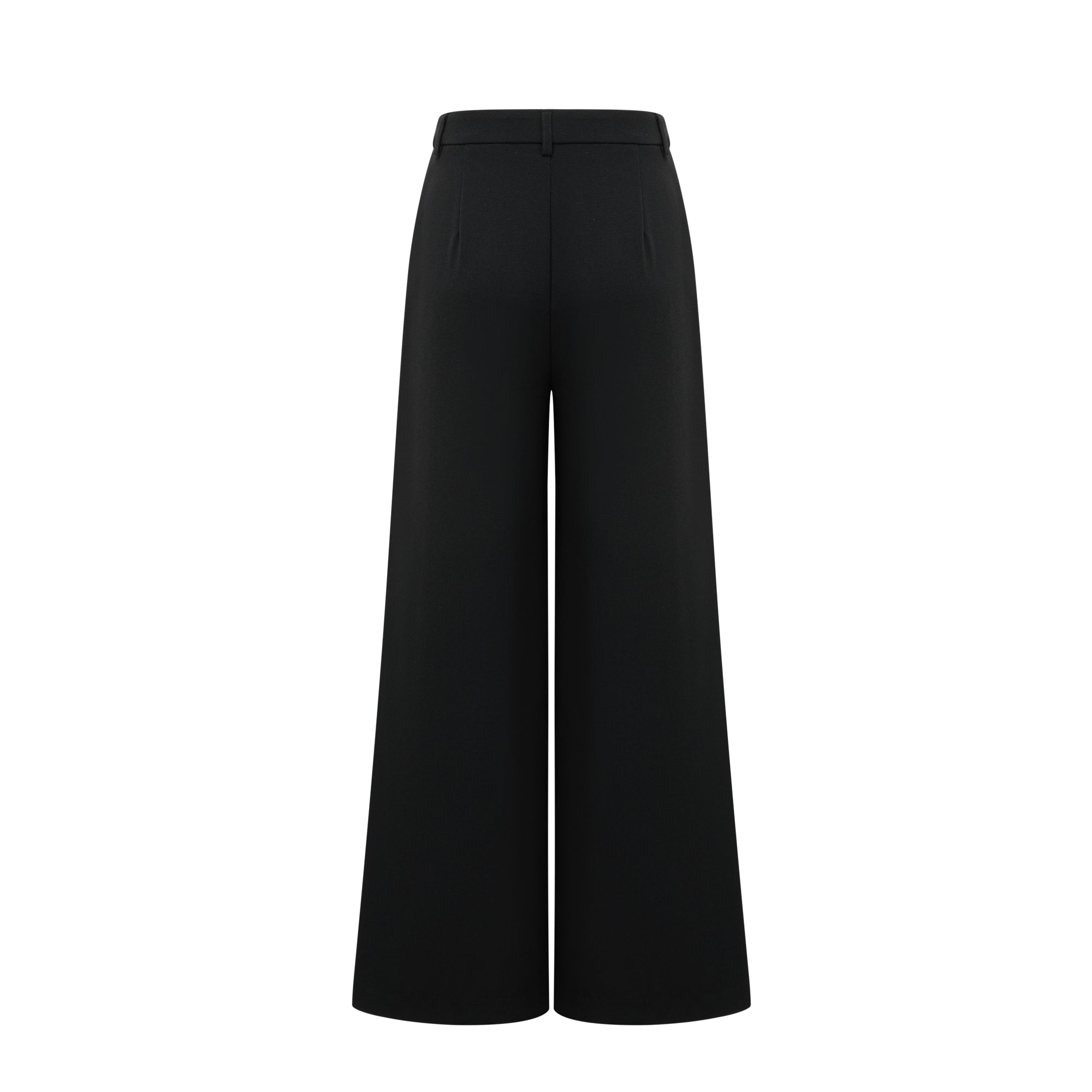 Suzanne black pleated jacket & trousers matching set (Final Sale)