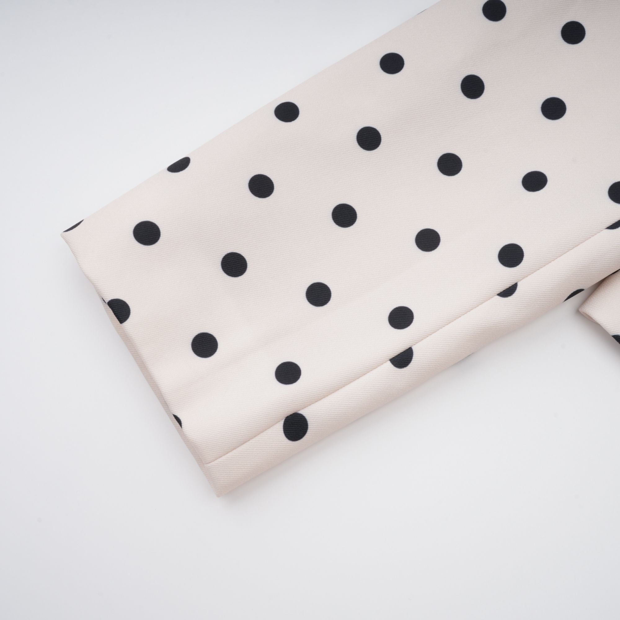 Valentine White Bowknot Polka Dot Short Jacket (Final Sale-US Only)