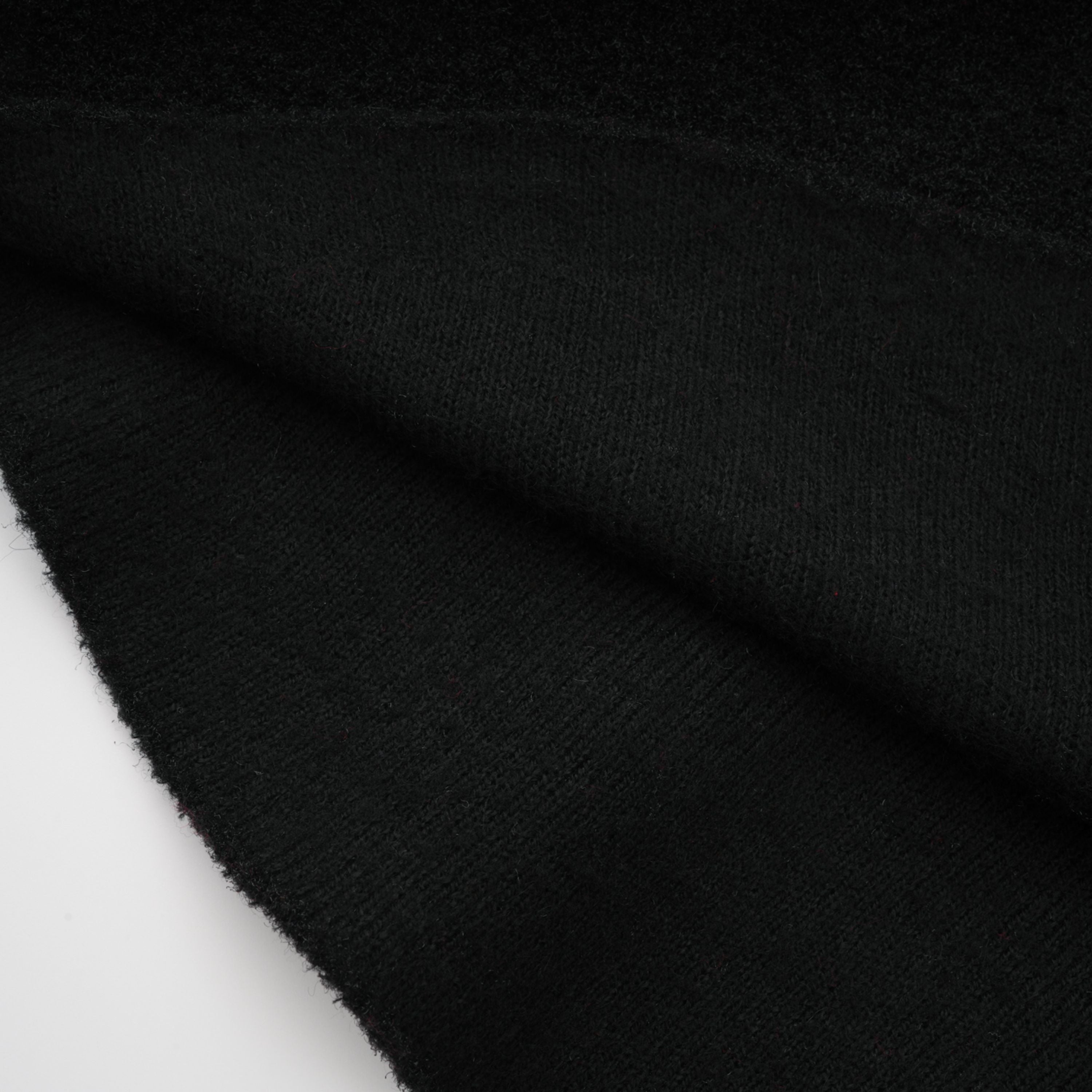Ellinor Black Embellished Knit Top & Skirt Set (Final Sale)