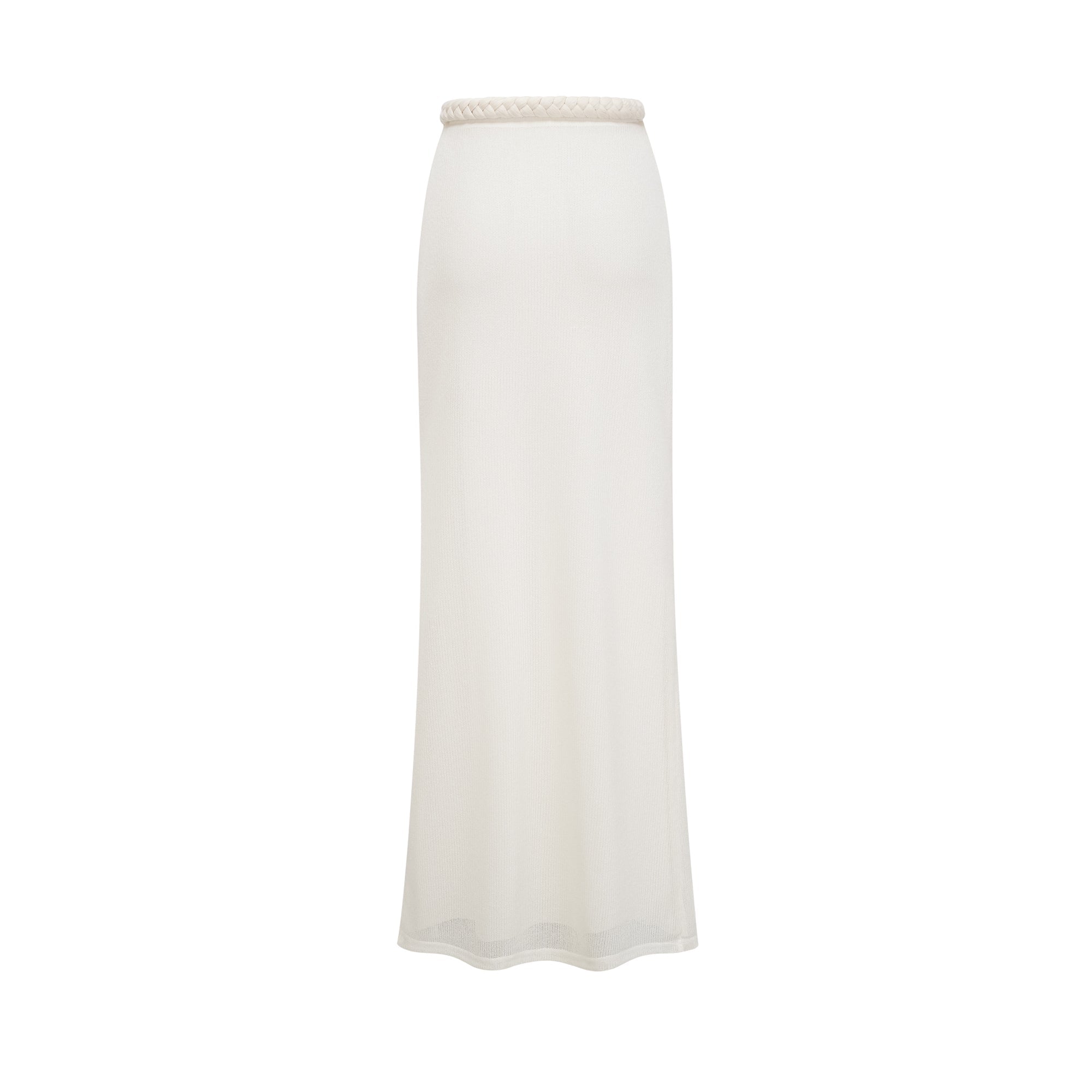 Prunelle Crochet Knit Two-Piece Top and Skirt Set