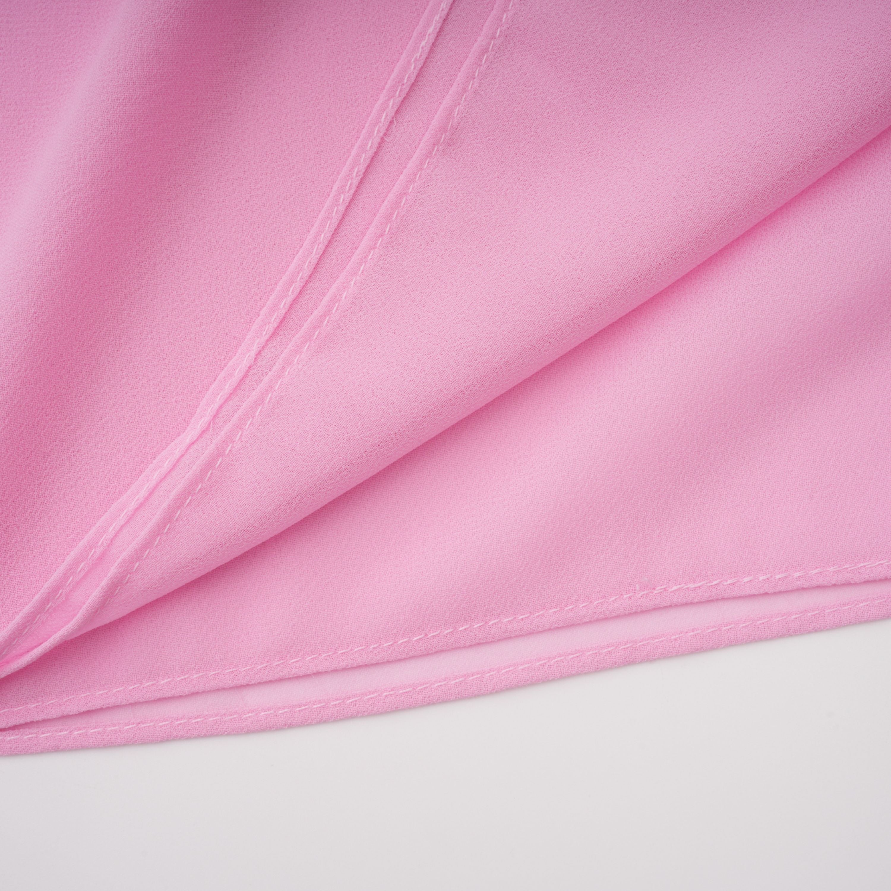 Laetitia Pink Pleated Train Ruched Maxi Dress (Final Sale-US Only)