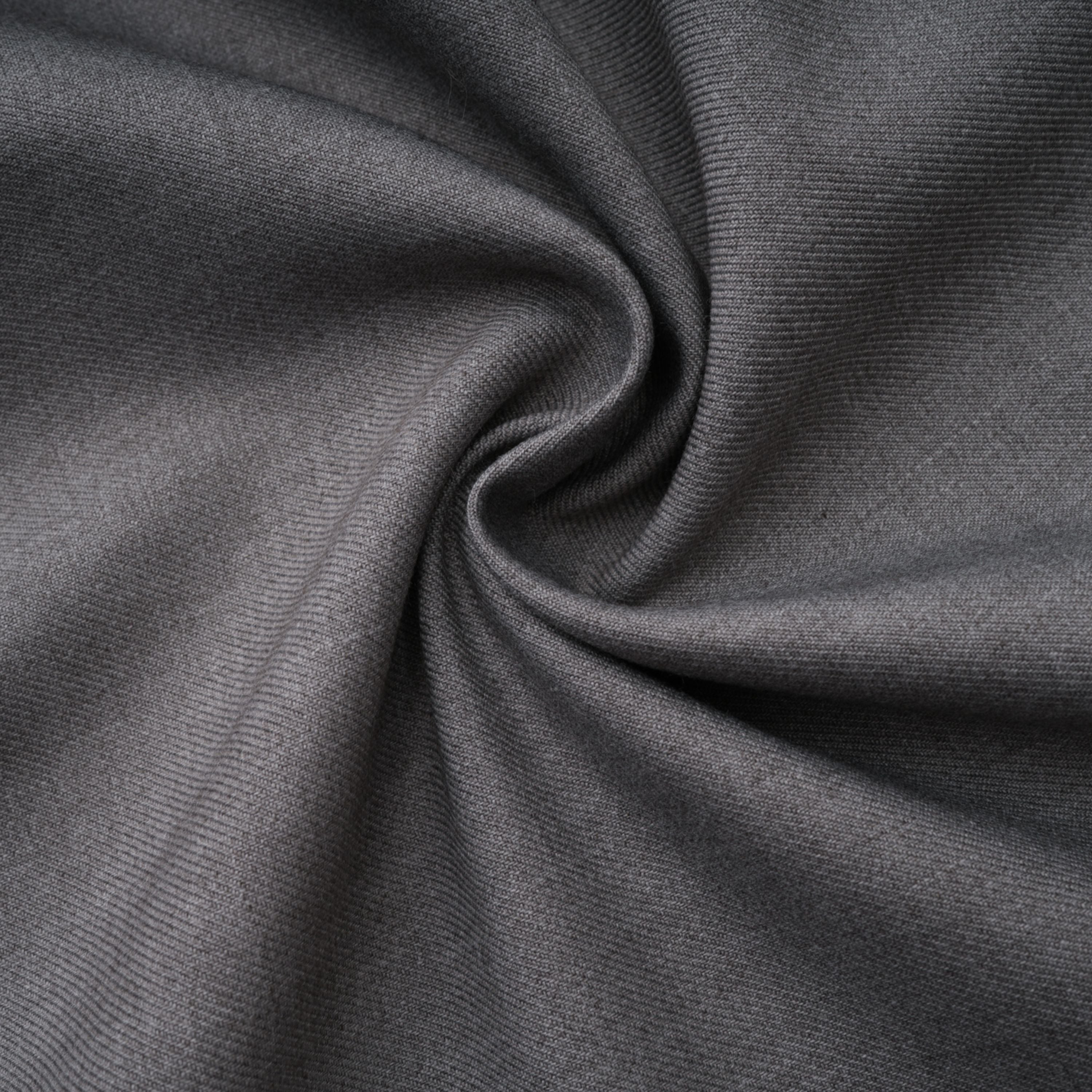 Cynthia Grey Asymmetrical Draped Shirt & Trousers Set