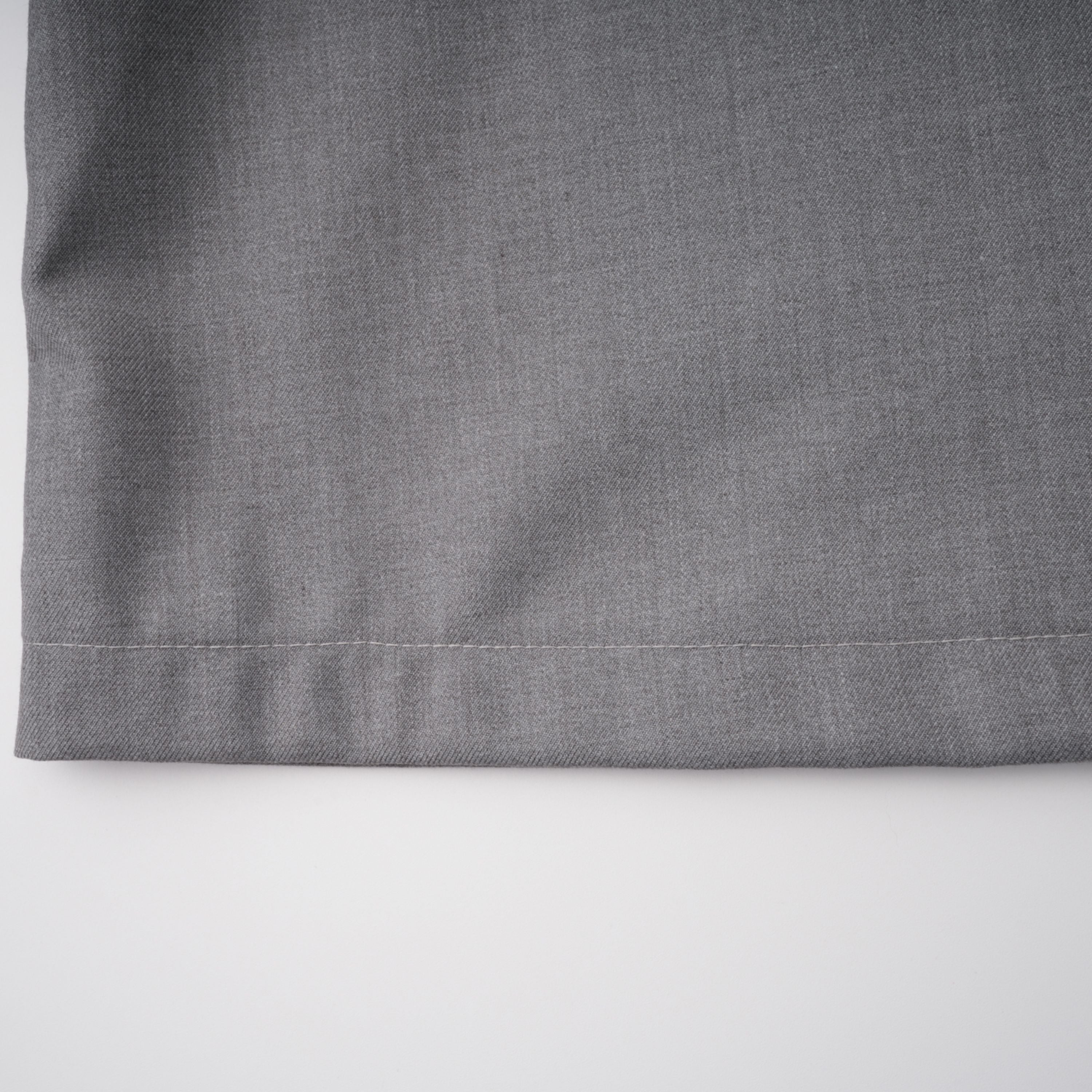 Cynthia Grey Asymmetrical Draped Shirt & Trousers Set