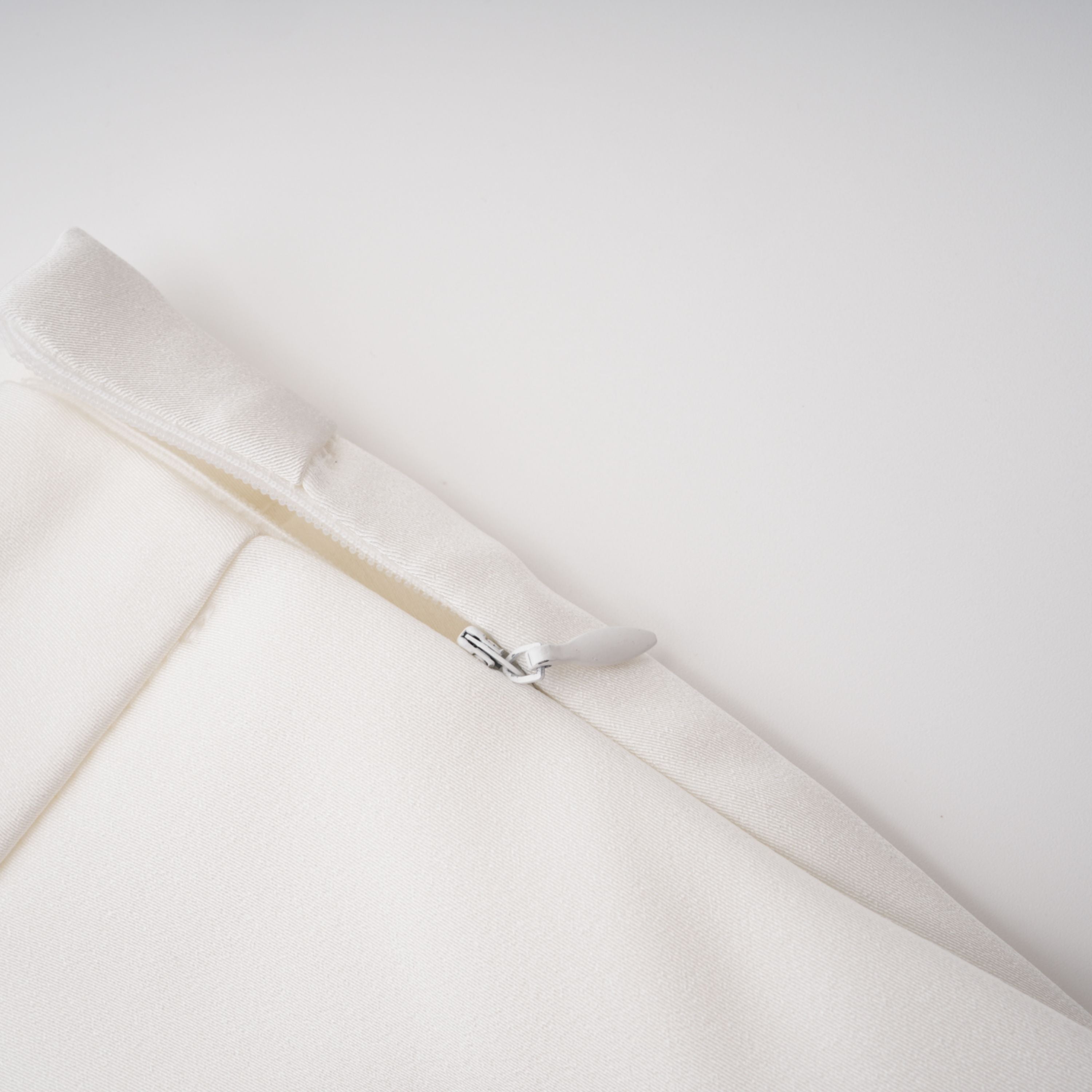 Vesper White High NeckLace Blouse & Skirt Co-ord Set (Final Sale-US Only)