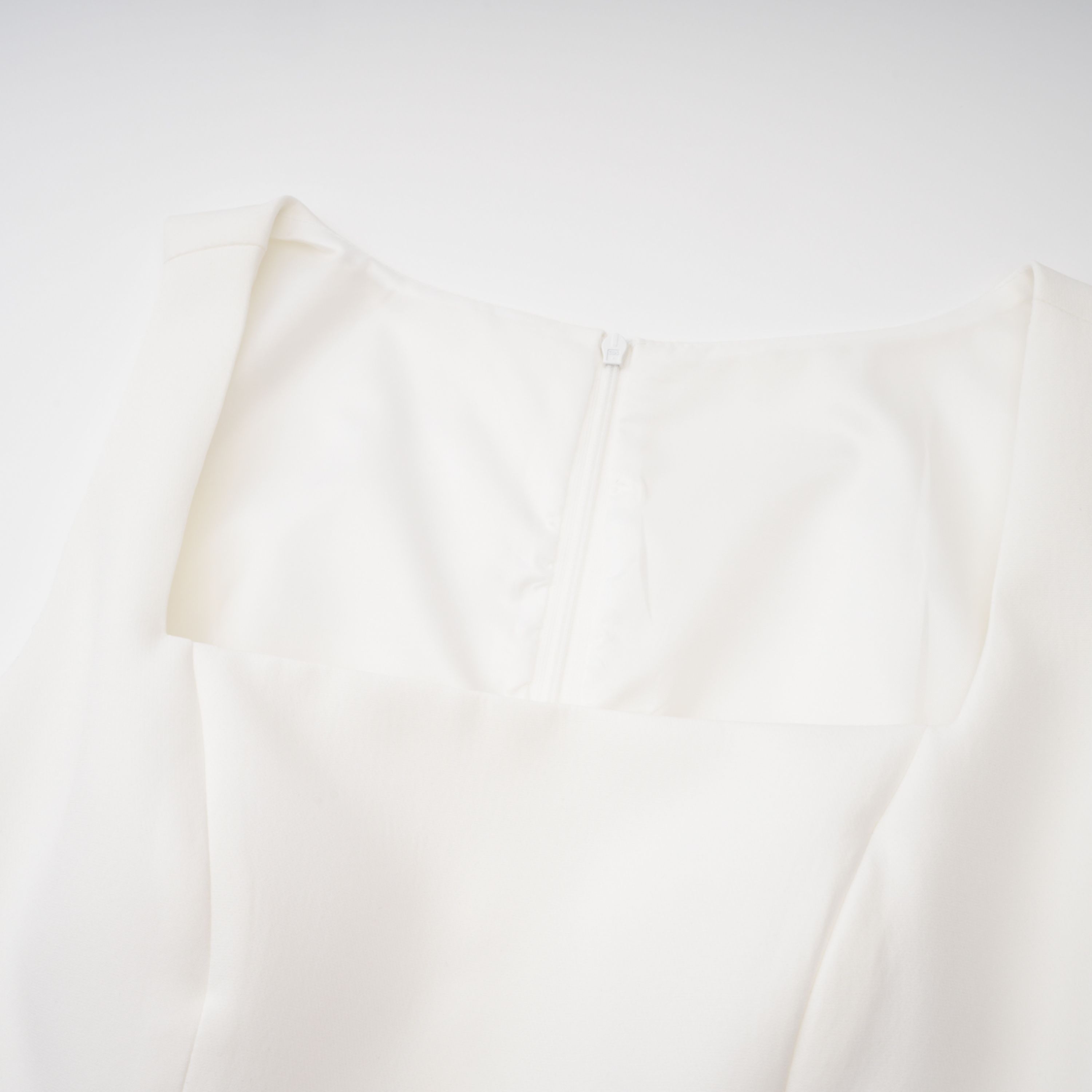 Kristveig White Cape Design Structured Mini Dress (Final Sale-US Only)