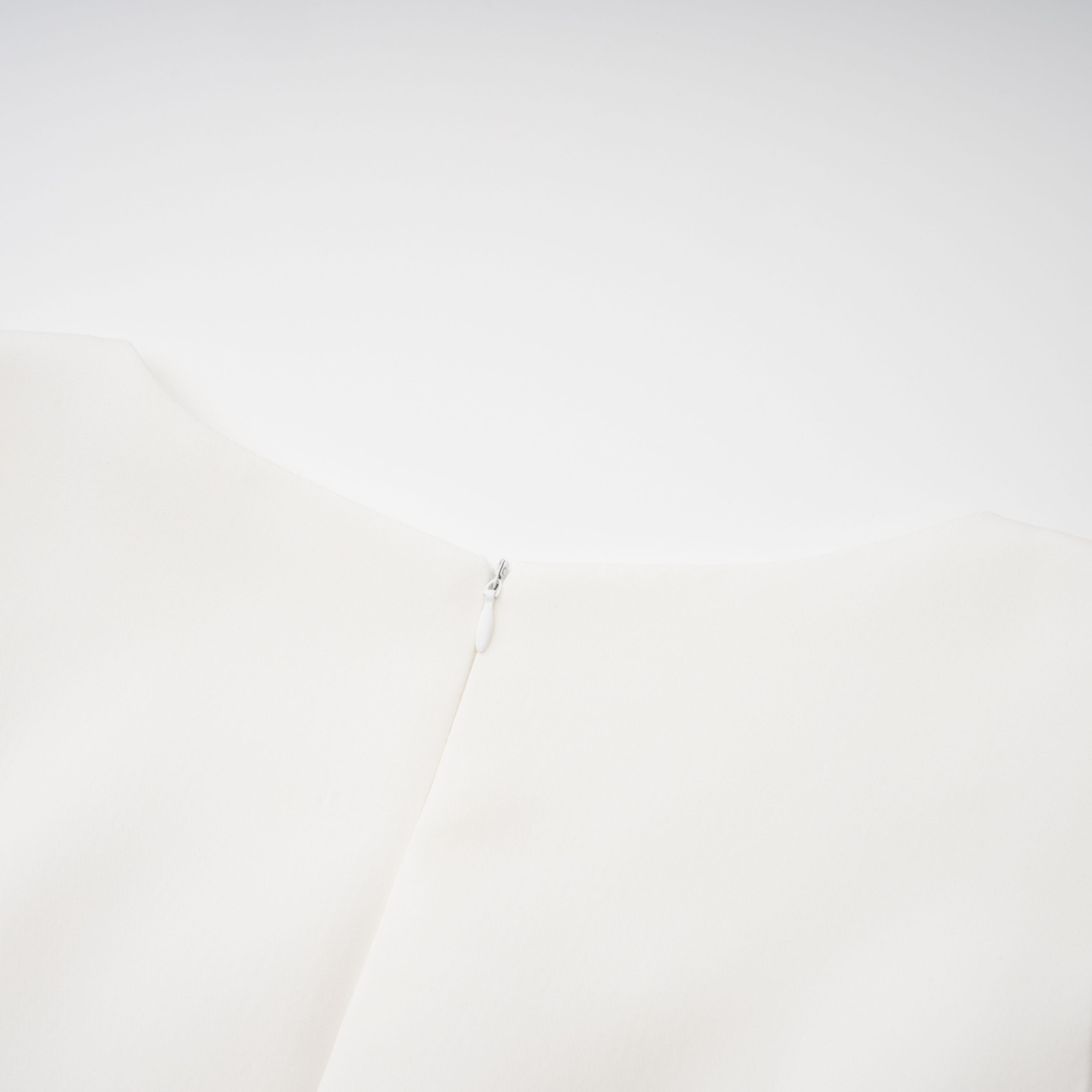 Kristveig White Cape Design Structured Mini Dress (Final Sale-US Only)