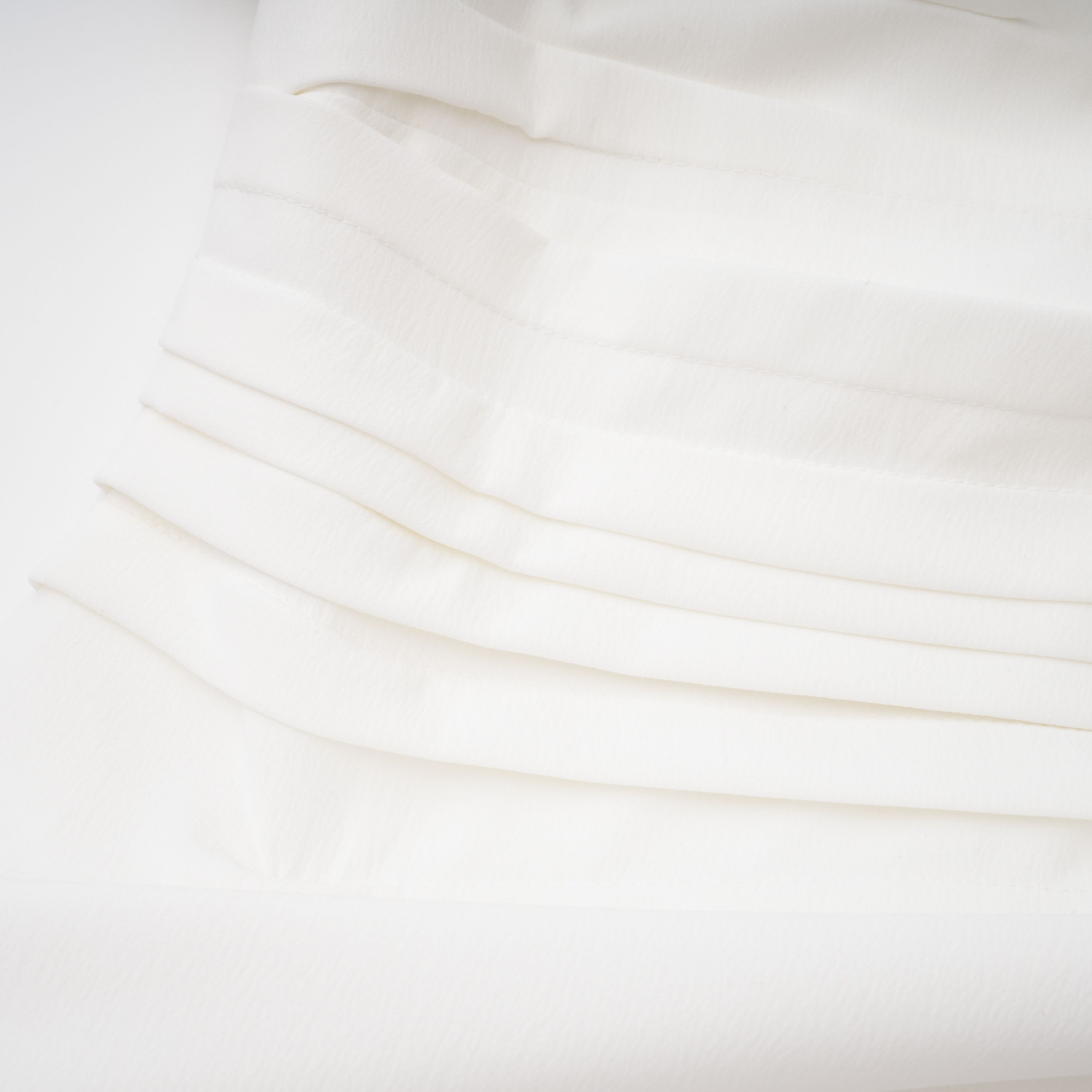 Blossom White One Shoulder Ruched Midi Dress (Final Sale-US Only)