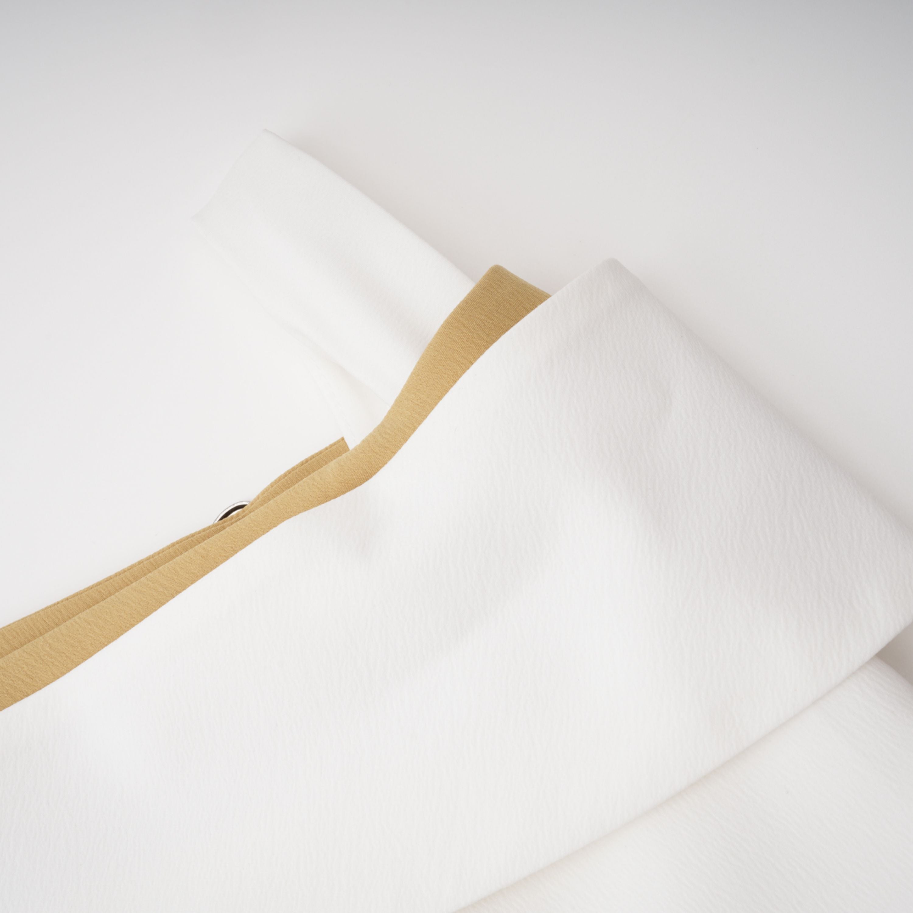 Blossom White One Shoulder Ruched Midi Dress (Final Sale-US Only)