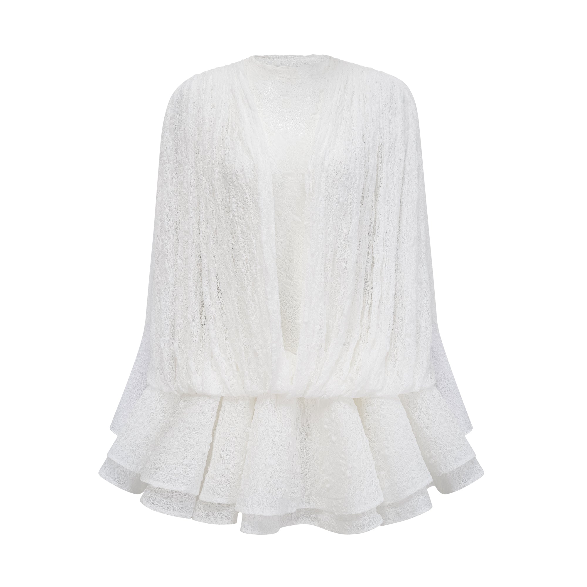 Lace Top & Shorts Set