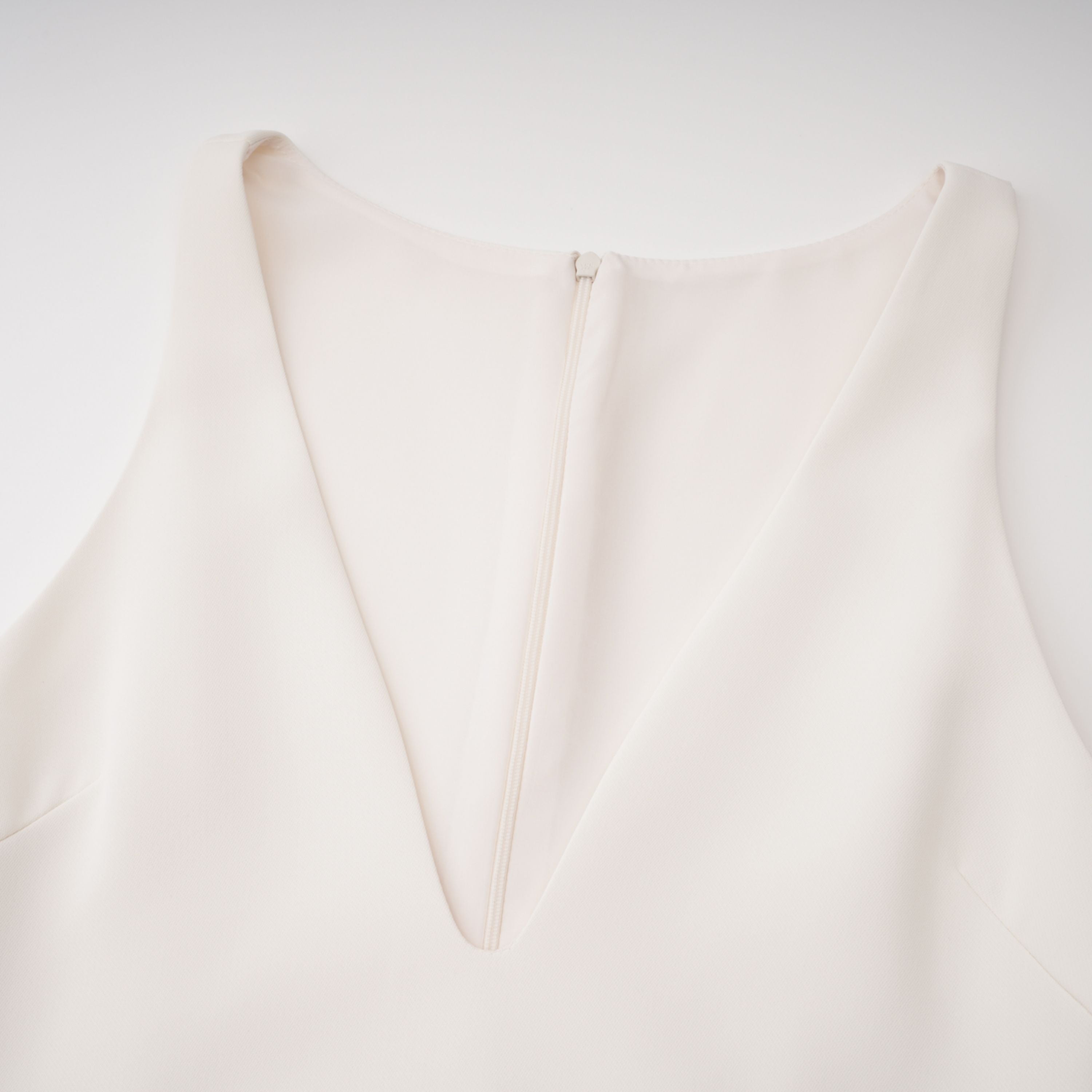 Damla Cream Asymmetrical Maxi Dress with Fringe (Final Sale-US Only)