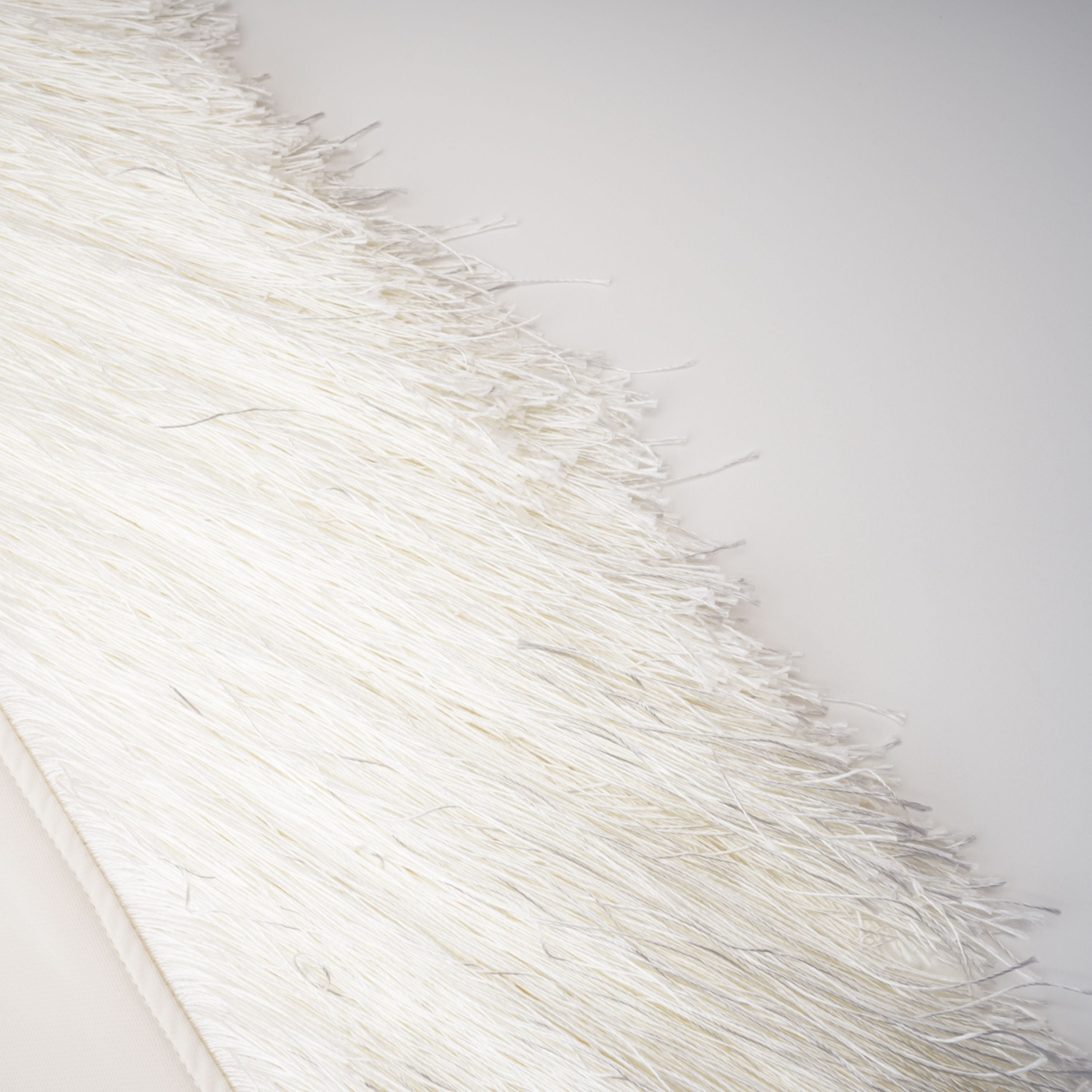 Damla Cream Asymmetrical Maxi Dress with Fringe (Final Sale-US Only)