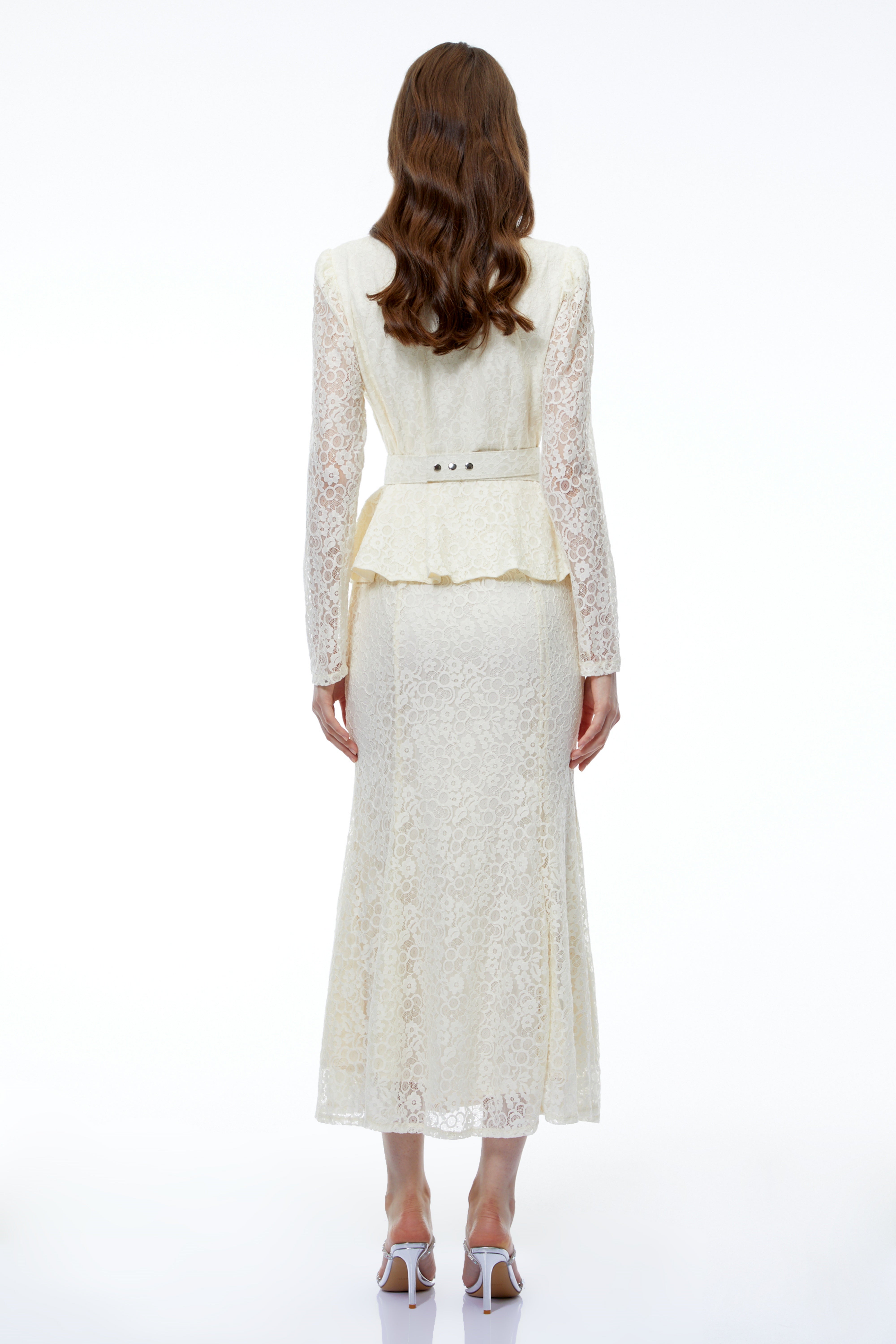Iona Cream Lace Maxi Dress with 3D Florals (Final Sale-US Only)