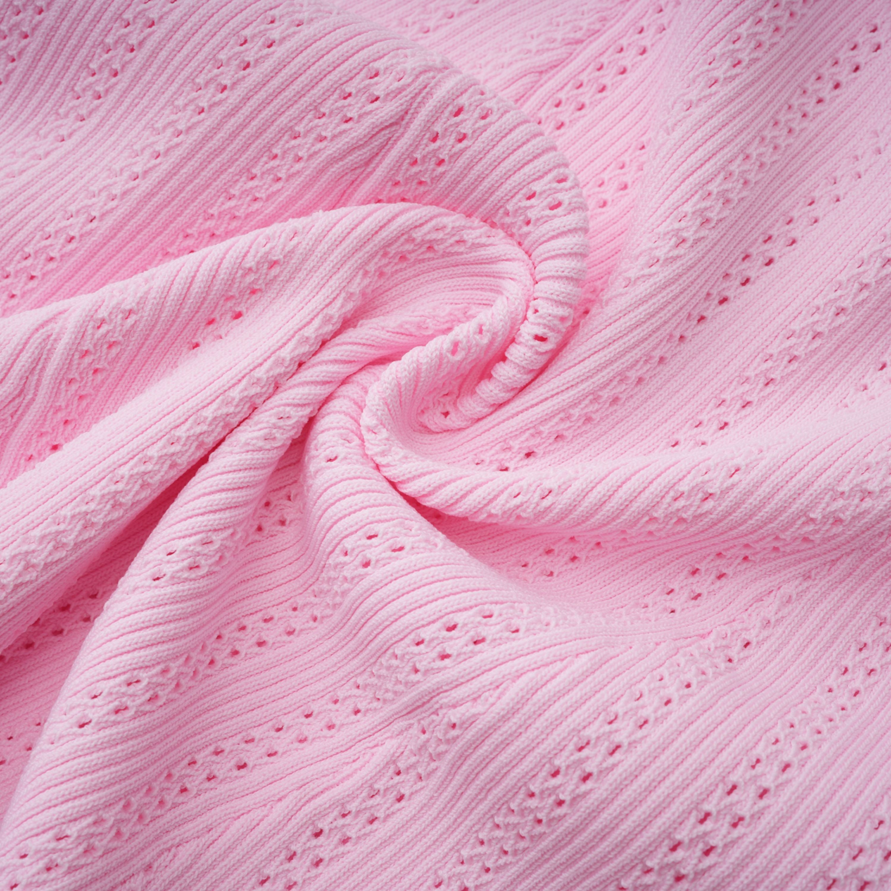 Jocasta Pink Stretch Lace Knit Midi Dress (Final Sale-US Only)