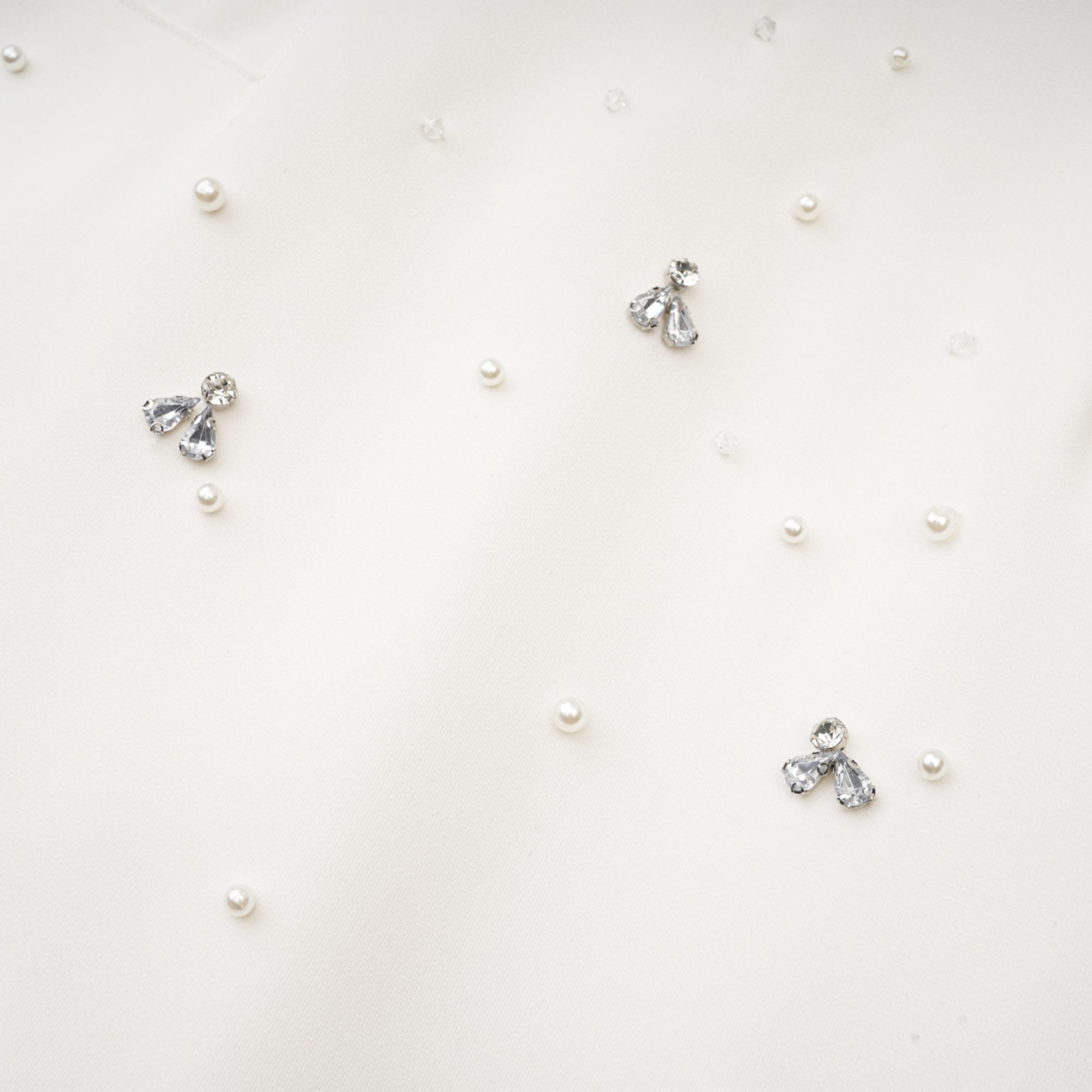 Melisande white embellished maxi dress (Final Sale-US Only)